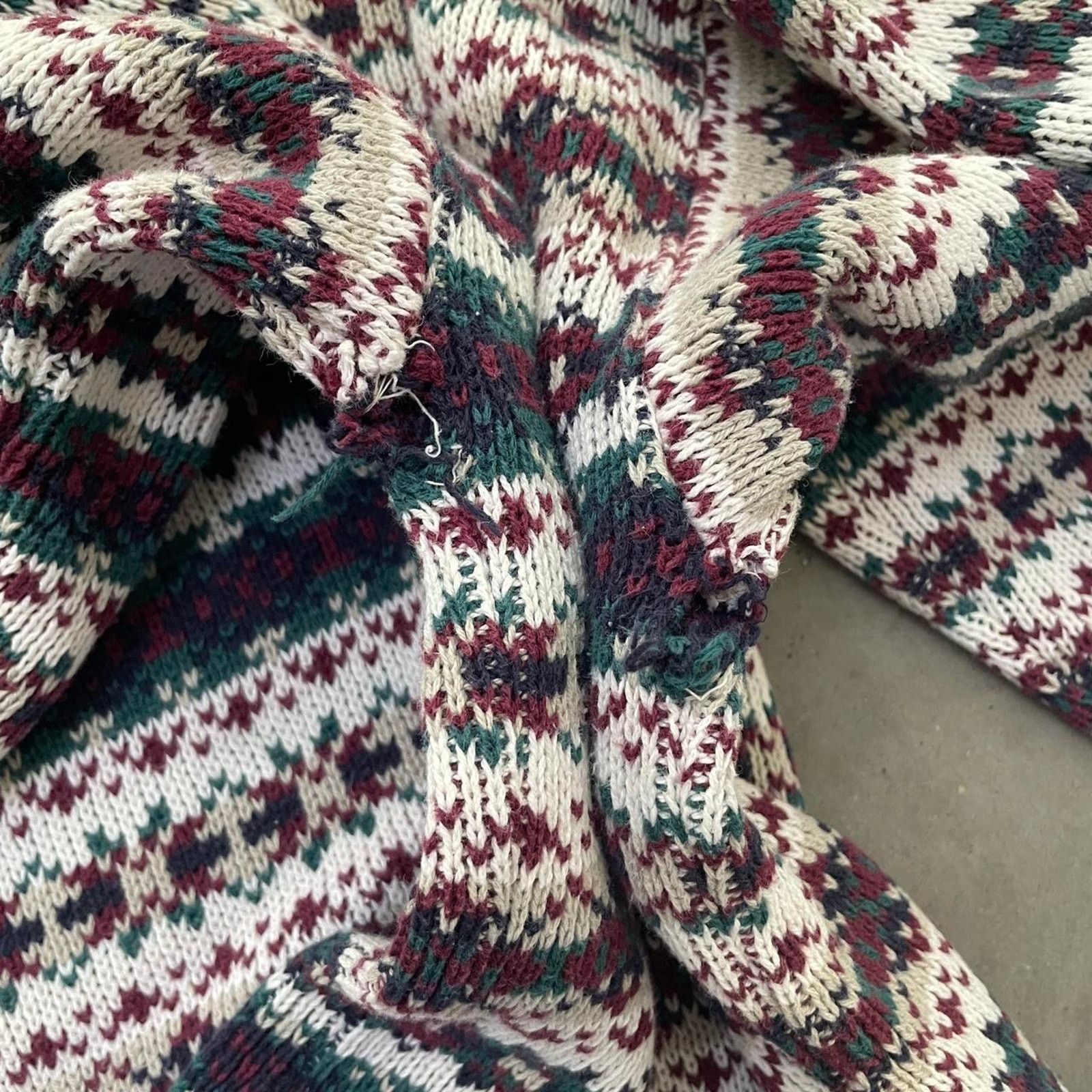 Vintage Vintage Brookcraft Patterned Pullover Knit Sweater Size US L / EU 52-54 / 3 - 4 Thumbnail