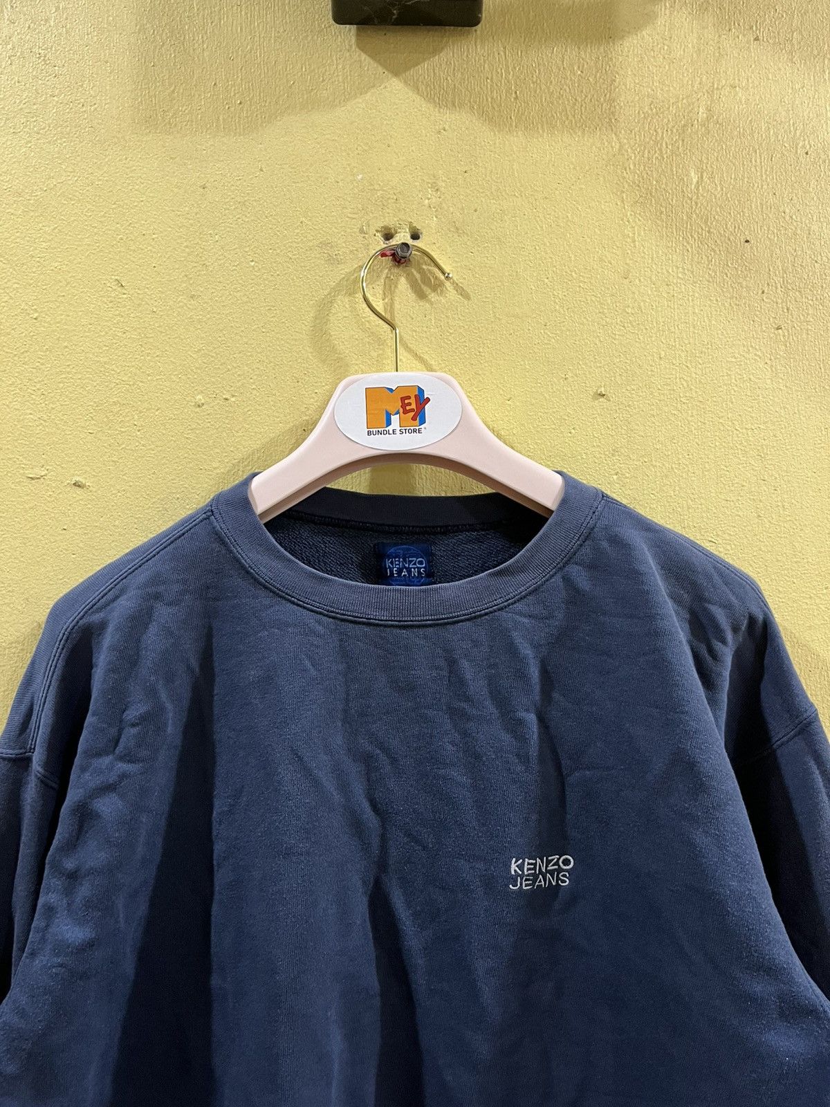 Kenzo vintage Kenzo Jeans spellout embroidery pullover sweatshirt Size US L / EU 52-54 / 3 - 3 Thumbnail