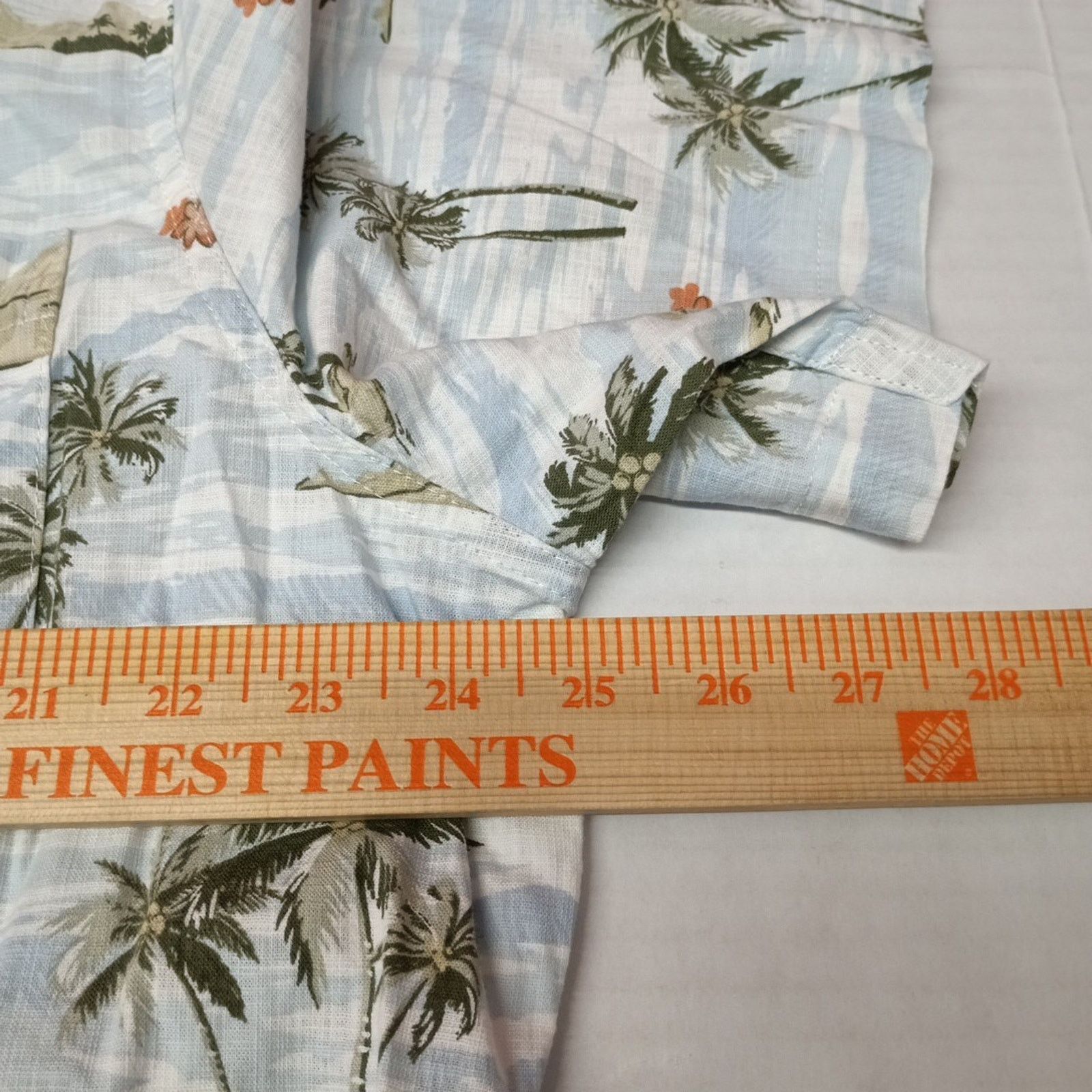 Chaps Chaps Seacoast Wash Chambray Woven Shirt Men's XL White Sand Size US XL / EU 56 / 4 - 4 Thumbnail