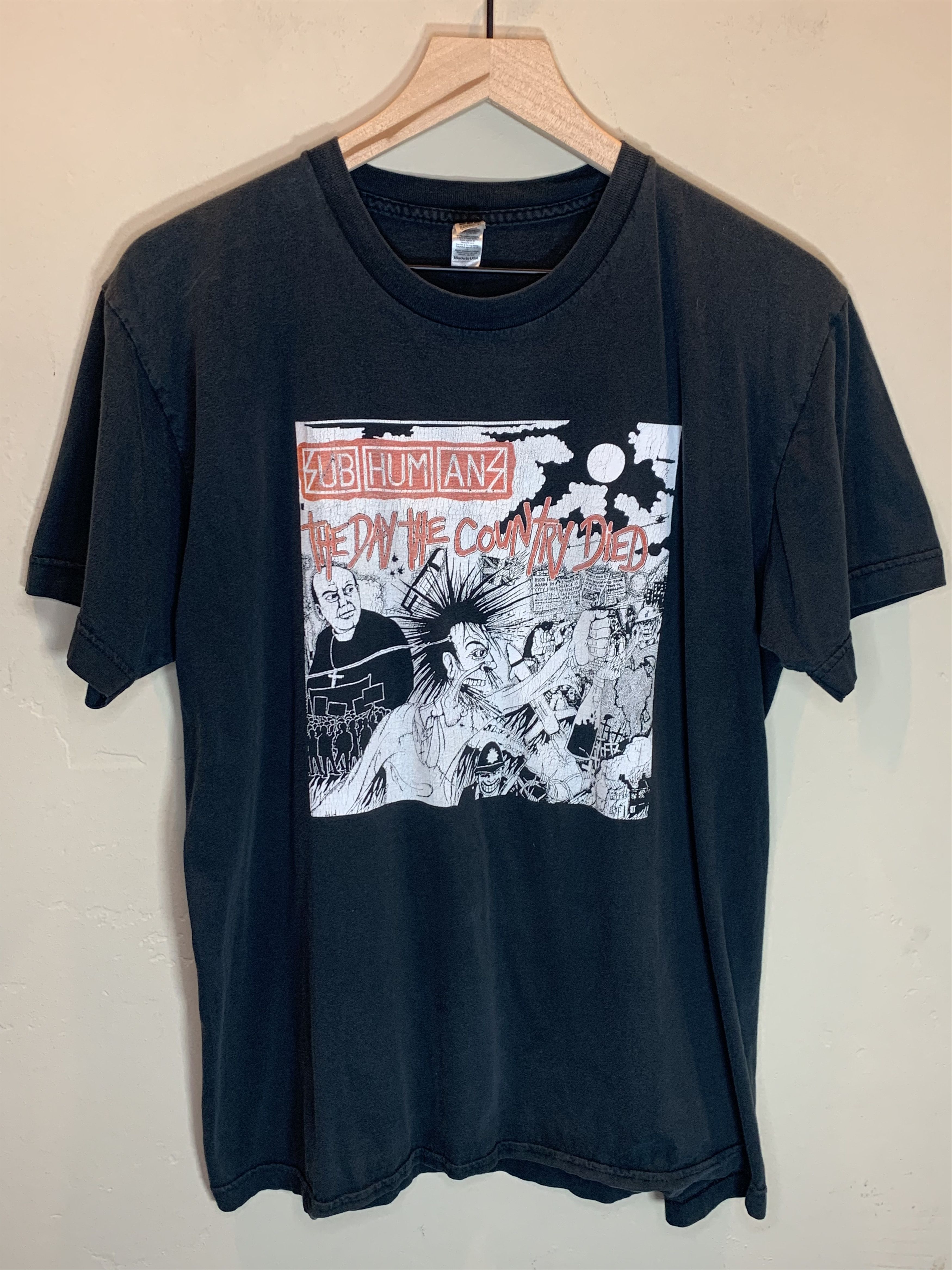 *RARE* Vintage Subhumans The Day The Country Died Band Shirt