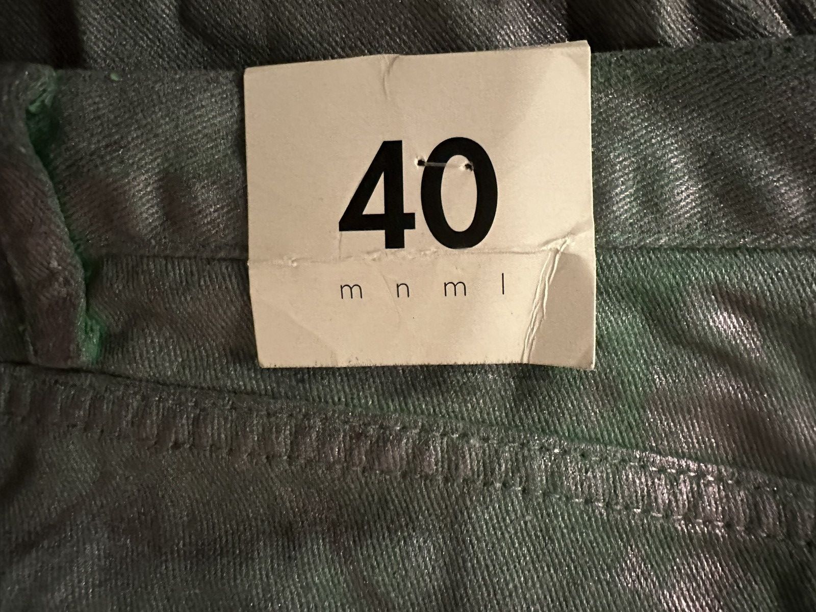 MNML MNML Metallic Flare Denim Size US 40 / EU 56 - 8 Thumbnail