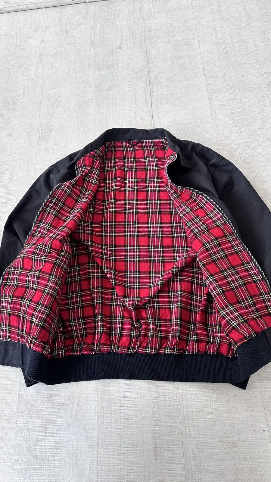 Other Bomber Jacket Tartan Plaid Lined Mod Casual Style Size US XL / EU 56 / 4 - 5 Thumbnail