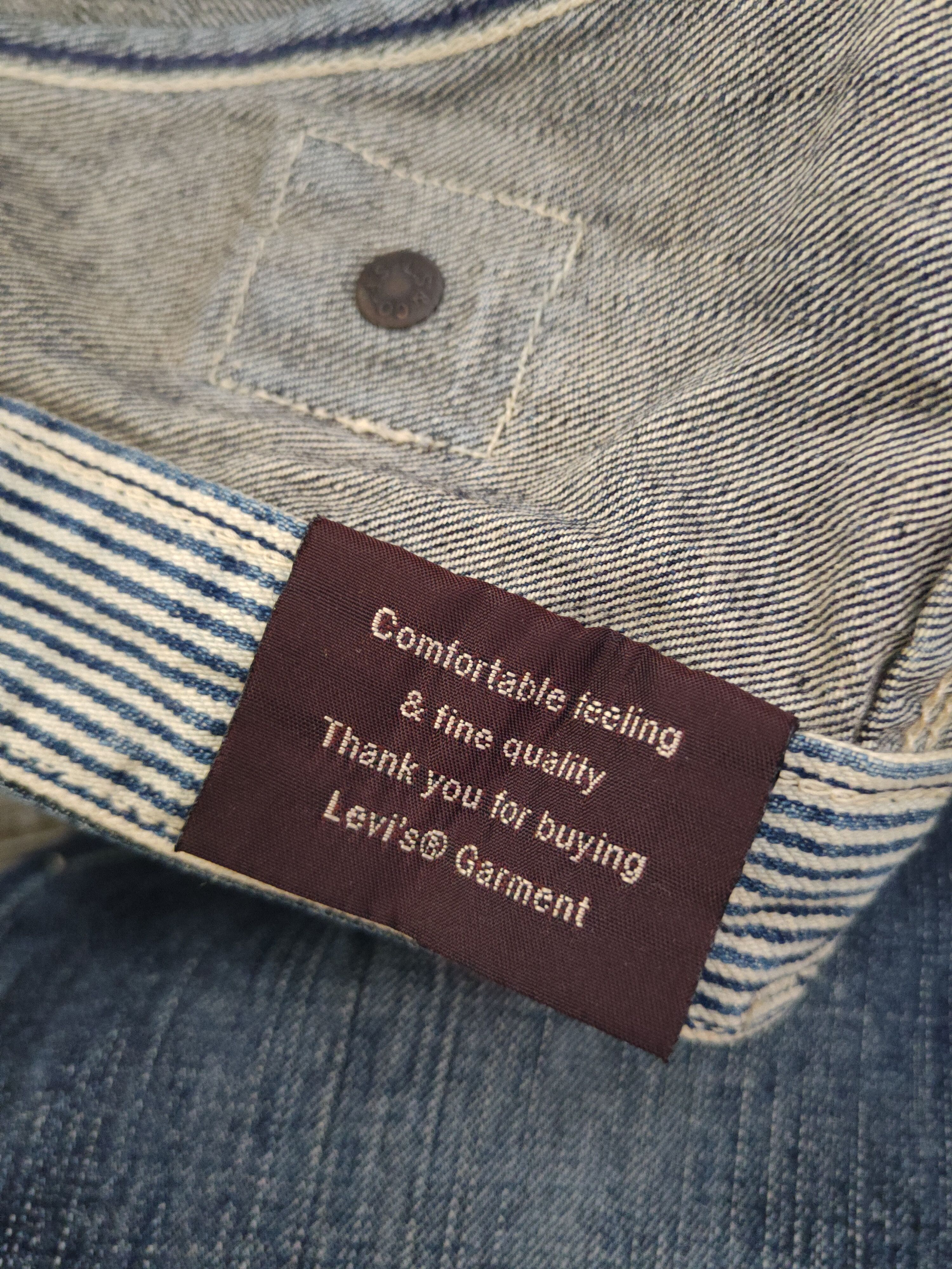 Levi's Levi's Dark Blue Distressed Ripped Jeans #S2839 Size US 31 - 17 Thumbnail