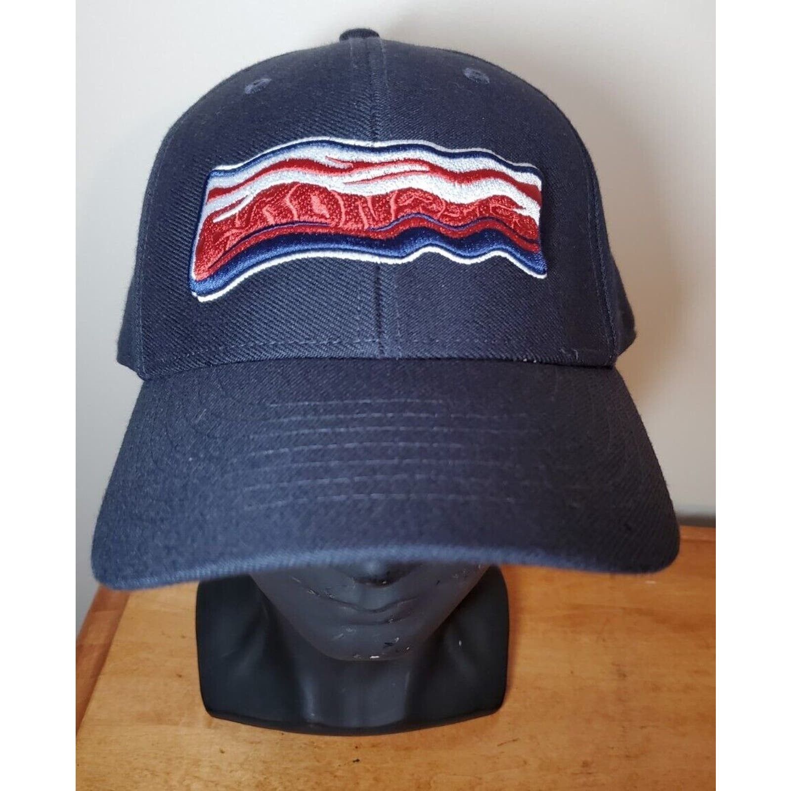 47 Brand MiLB Lehigh Valley Iron Pigs Bacon Logo Hat Cap MLB | Grailed