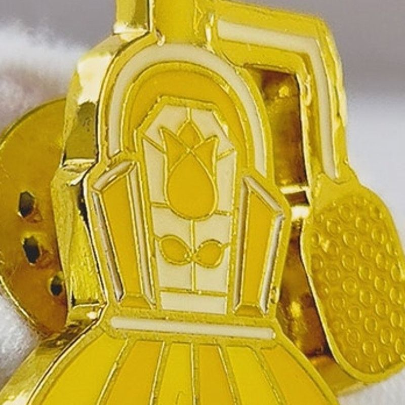Disney Disney Loungefly Belle Perfume Pin Yellow Enamel Size ONE SIZE - 3 Thumbnail