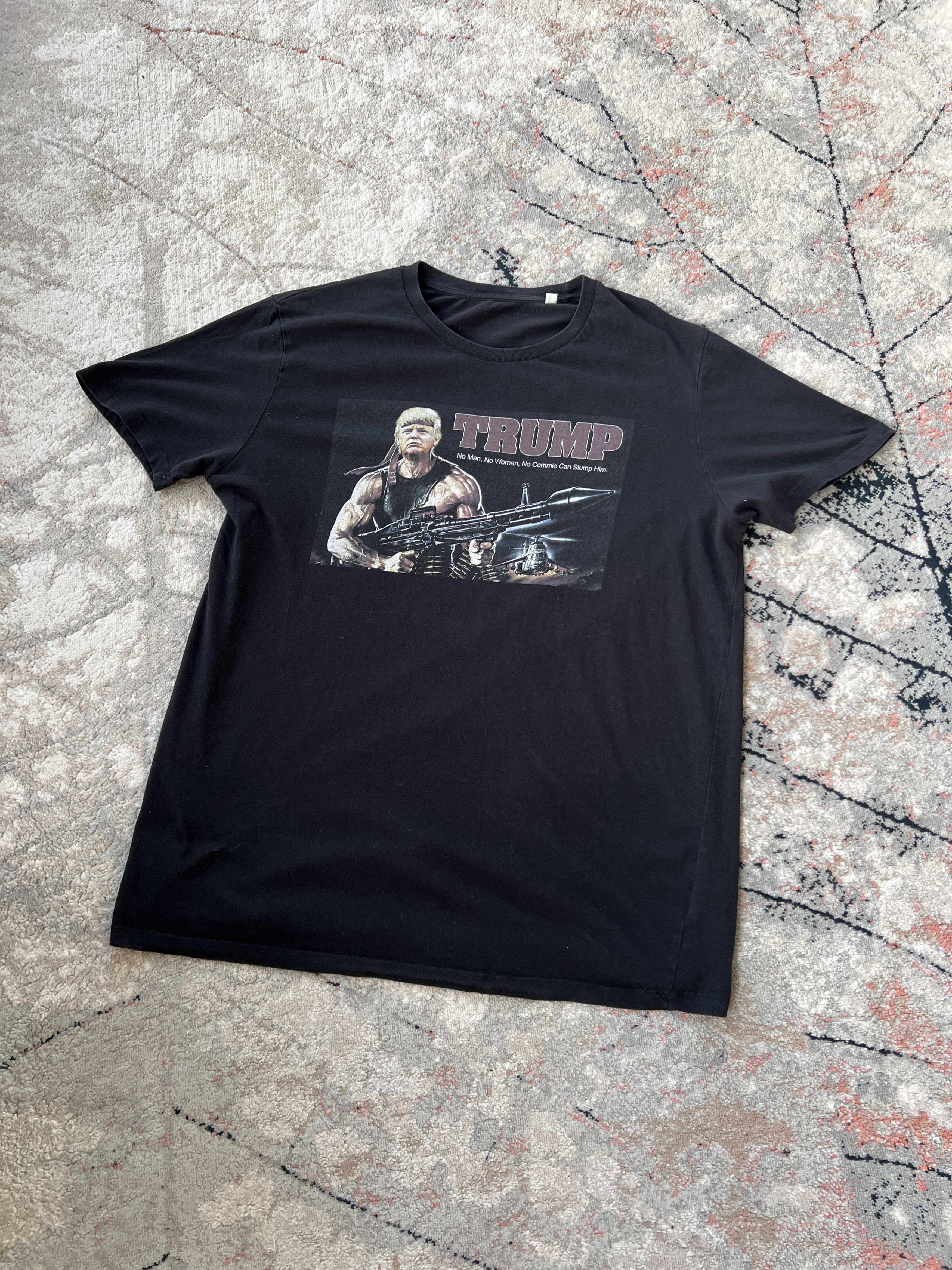 Donald Trump Trump No Man, No Woman, No Commie Can Stump Him Tee Size US XL / EU 56 / 4 - 1 Thumbnail