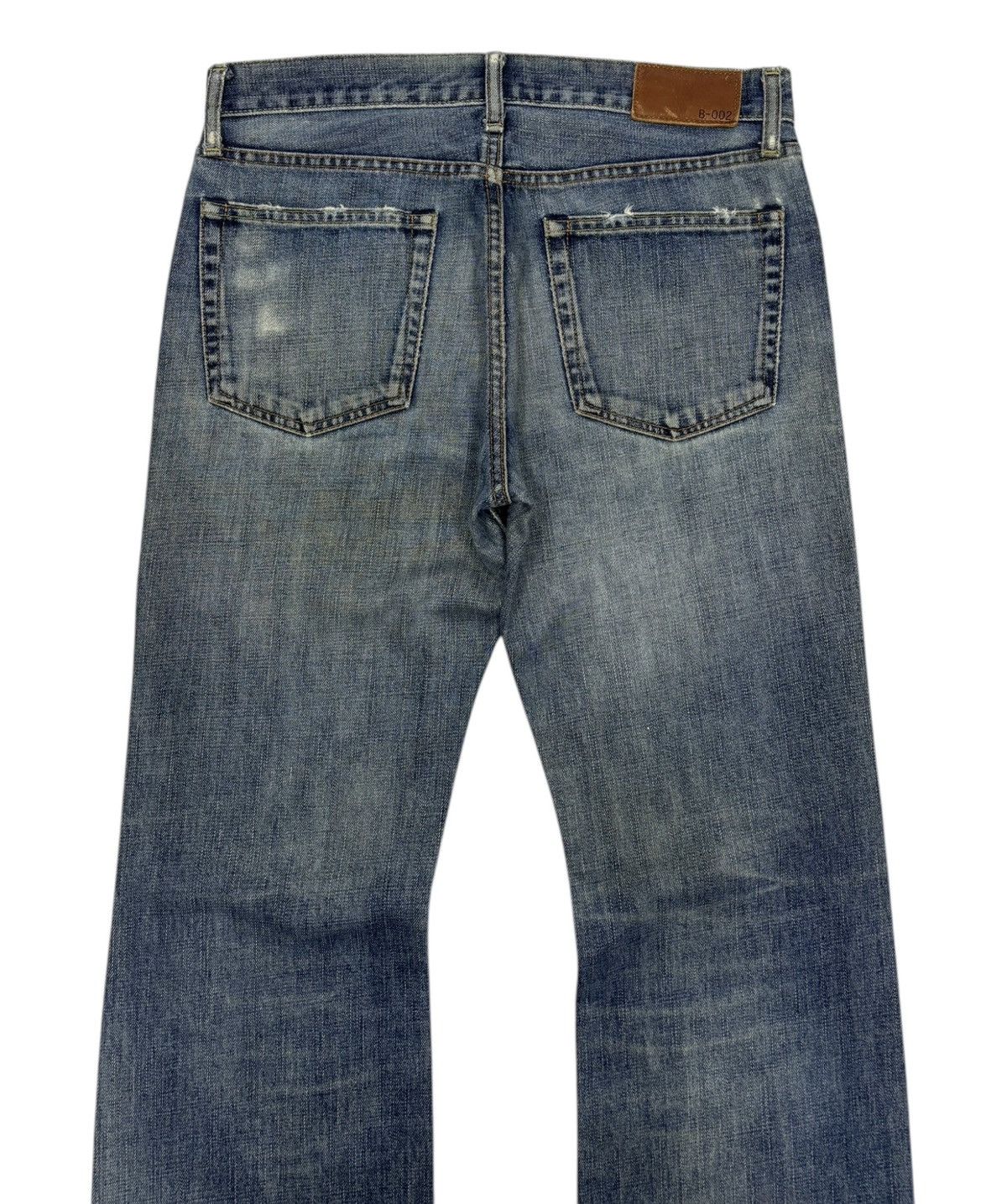 Undercover × Uniqlo 🔥DISTRESSED DENIM BOOTCUT UNIQLO B-002 UNDERCOVER STYLE Size US 32 / EU 48 - 6 Thumbnail