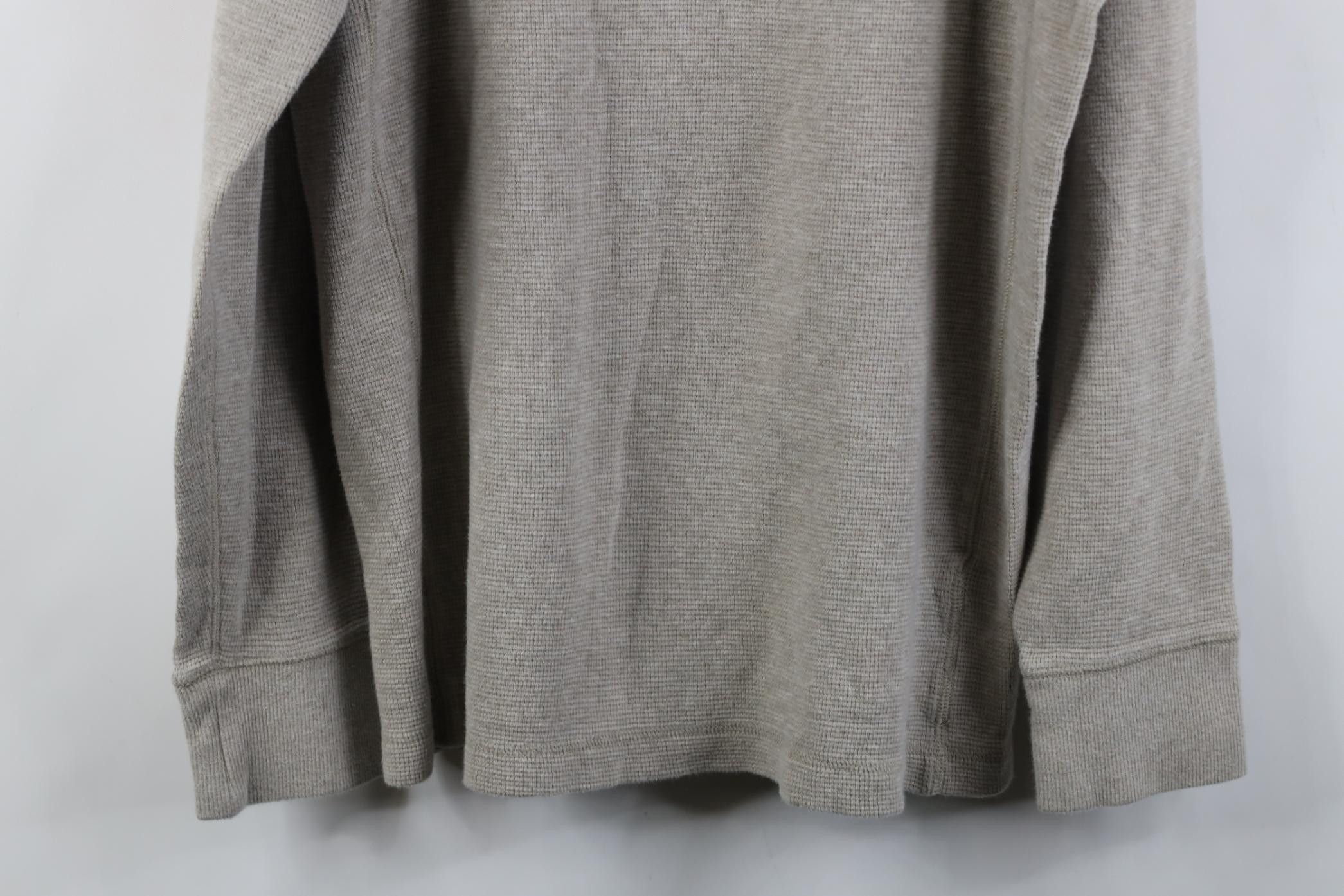 Eddie Bauer Vintage Eddie Bauer Waffle Knit long Sleeve Henley T-Shirt Size US L / EU 52-54 / 3 - 11 Thumbnail
