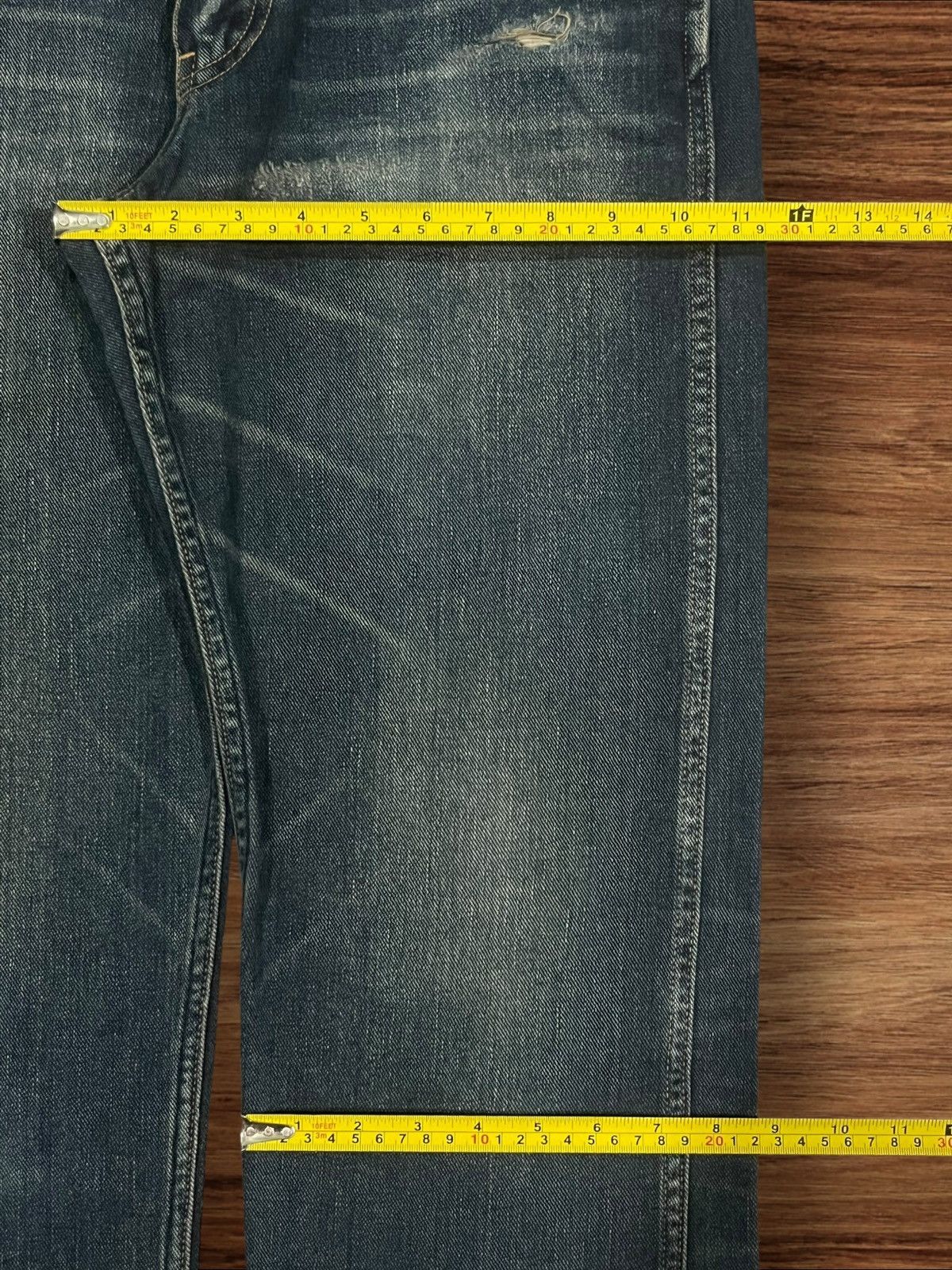 Bape Vintage OG A Bathing Ape by Nigo Indigo Blue Jeans Size US 29 - 15 Thumbnail