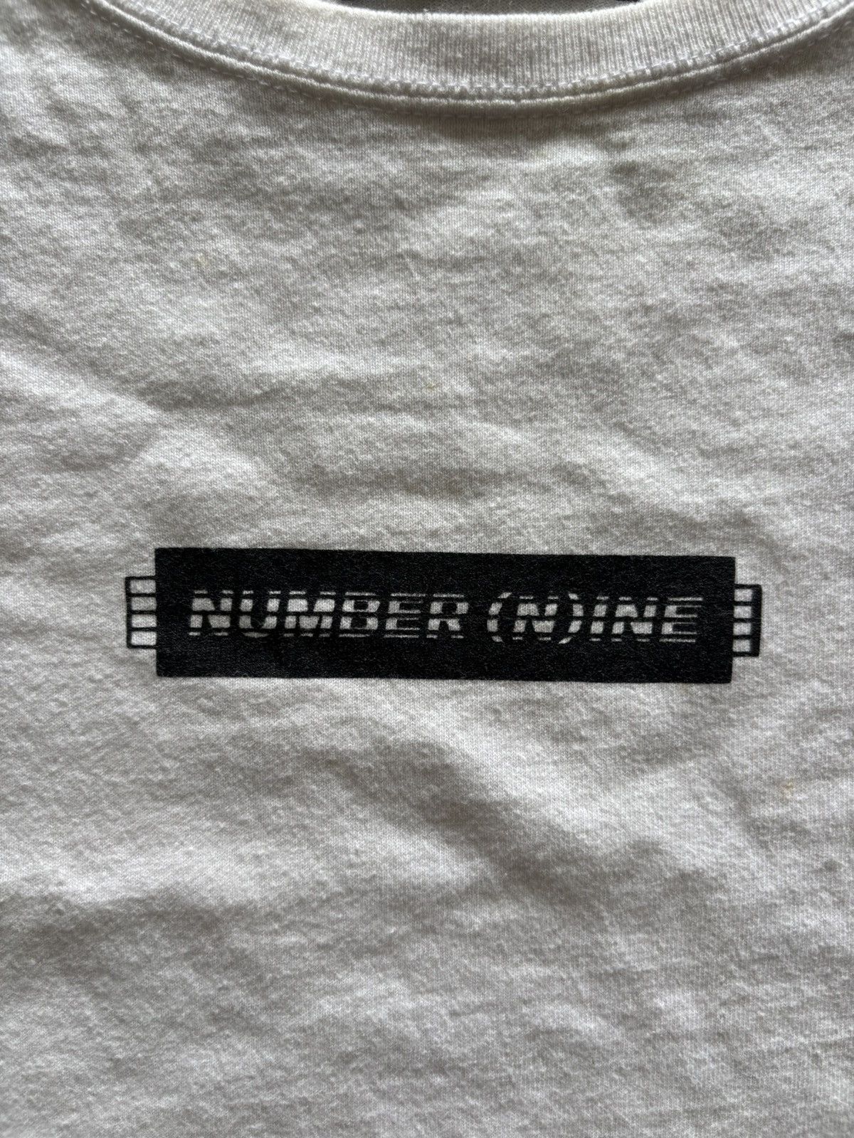 Number (N)ine NUMBER NINE LOGO CHEST JAPANESE DESIGNER BRAND Size US M / EU 48-50 / 2 - 7 Thumbnail