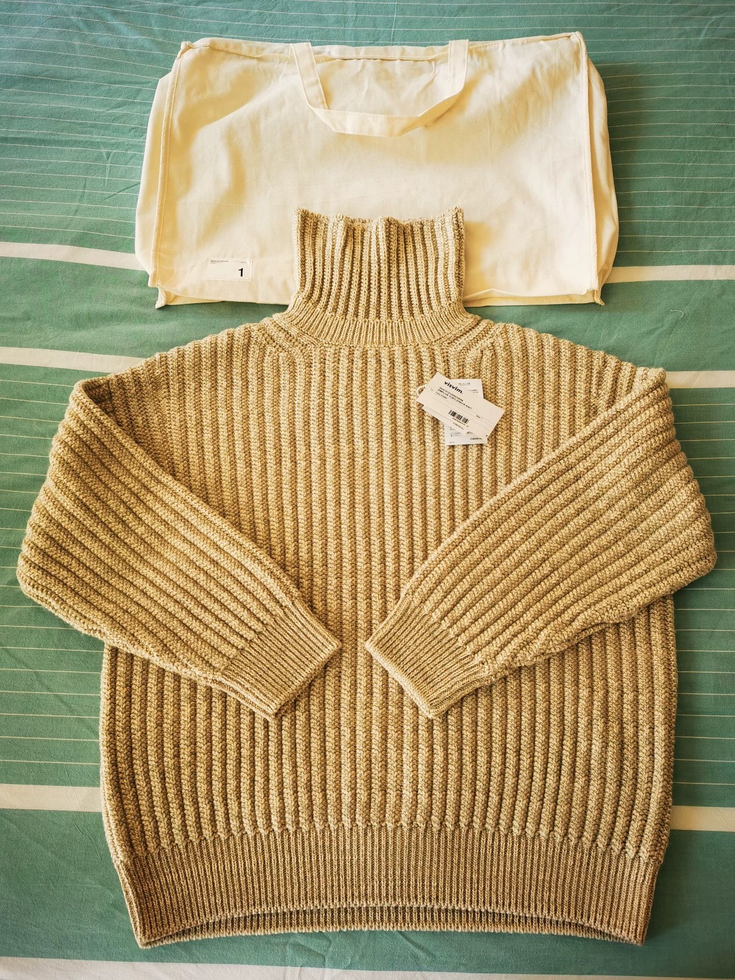 Visvim VISVIM 21AW AMPLUS TURTLENECK KNIT turtleneck sweater Size US S / EU 44-46 / 1 - 1 Thumbnail