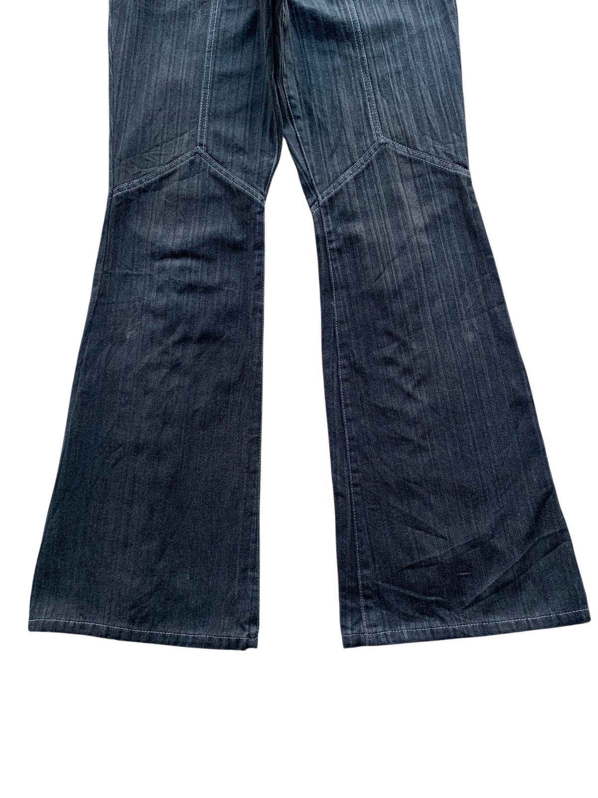 Tornado Mart TORNADO MART FLARE LACE UP PUNK KMRII STYLE RARE DENIM Size US 31 - 9 Thumbnail