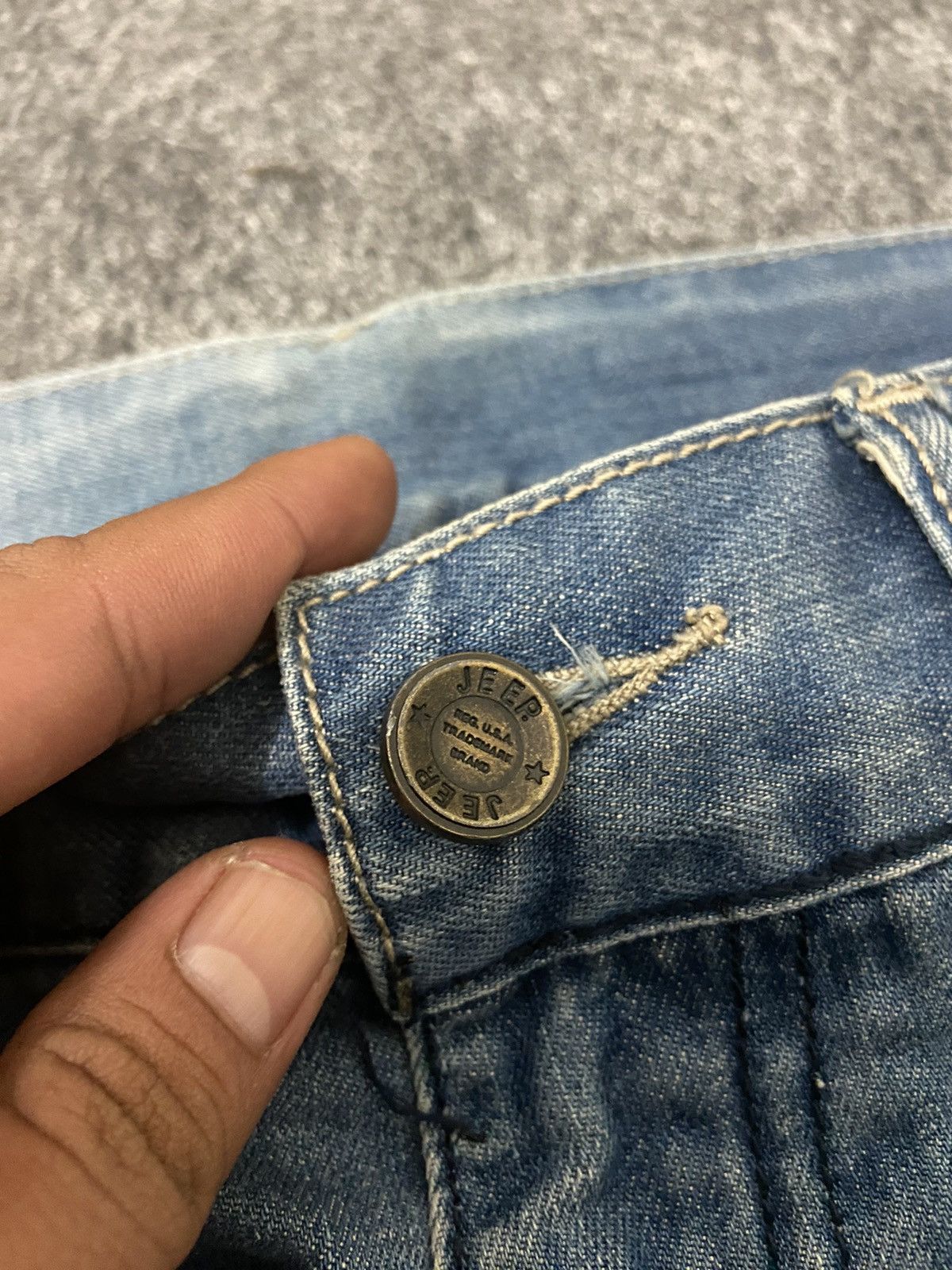 Levi's Vintage Clothing Levi’s denim pants 522 desetresed vintage Size US 34 / EU 50 - 11 Thumbnail