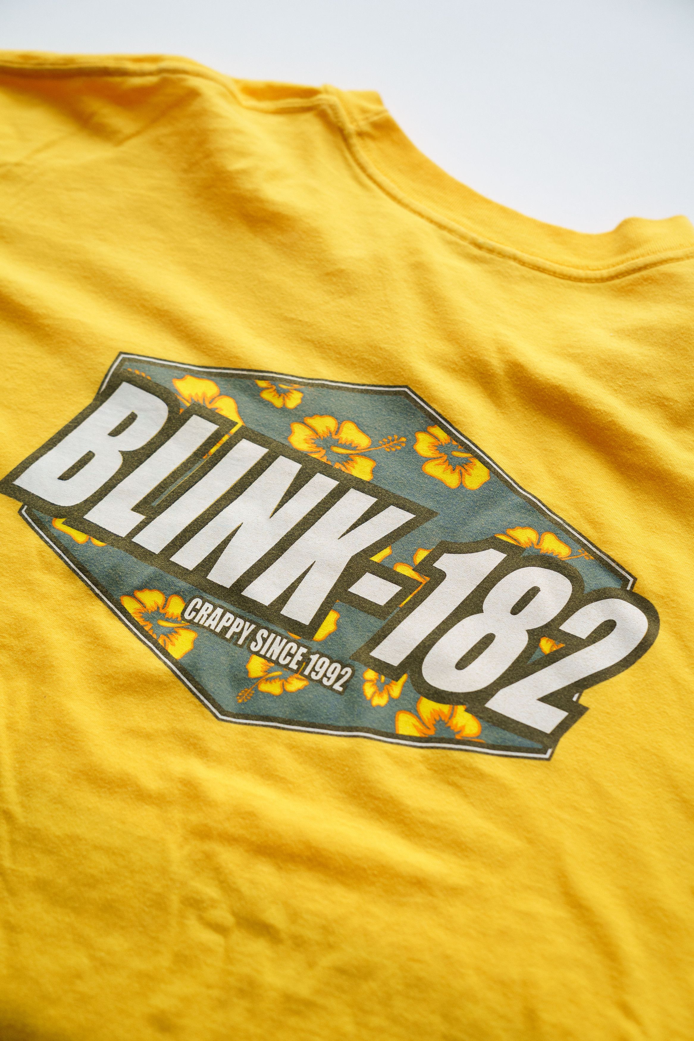 Band Tees × Vintage Vintage Blink-182 Crappy Since 1992 T-shirt Size US XL / EU 56 / 4 - 6 Thumbnail