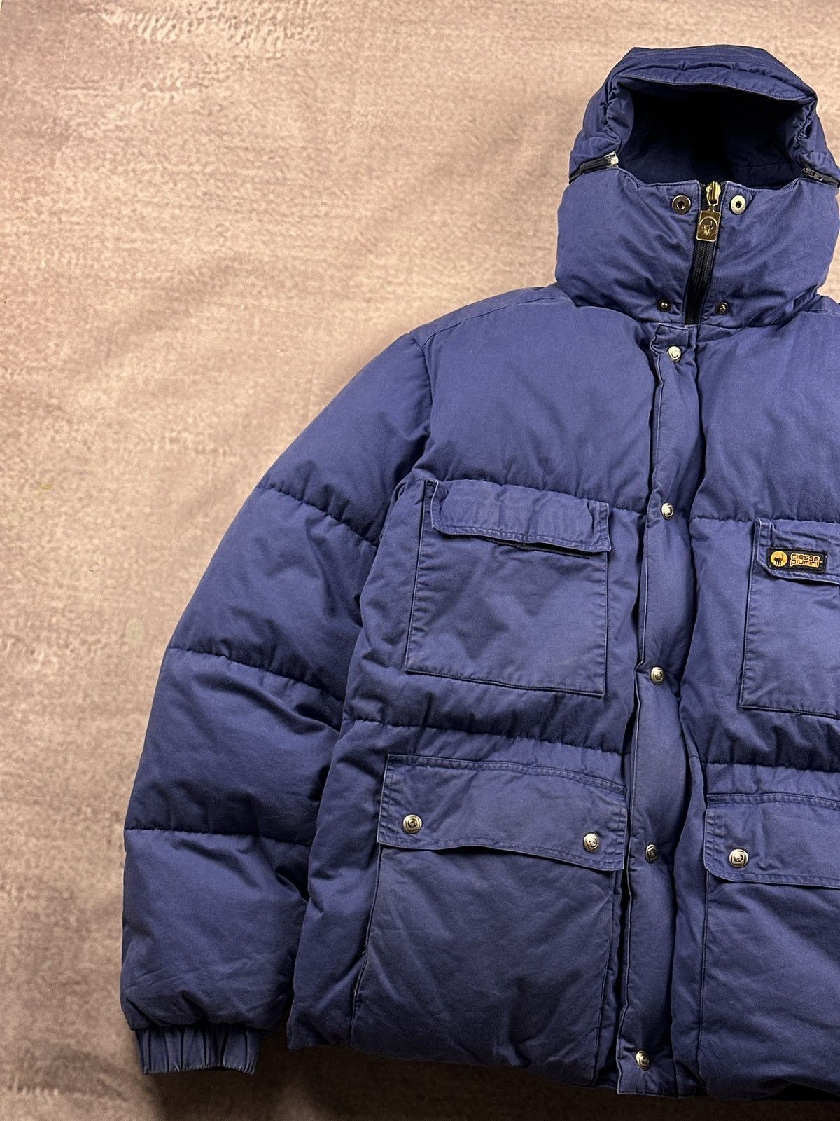 Descente Vintage 90s Ciesse Piumini TNF Puffer Down Jacket Style Size US XL / EU 56 / 4 - 3 Thumbnail