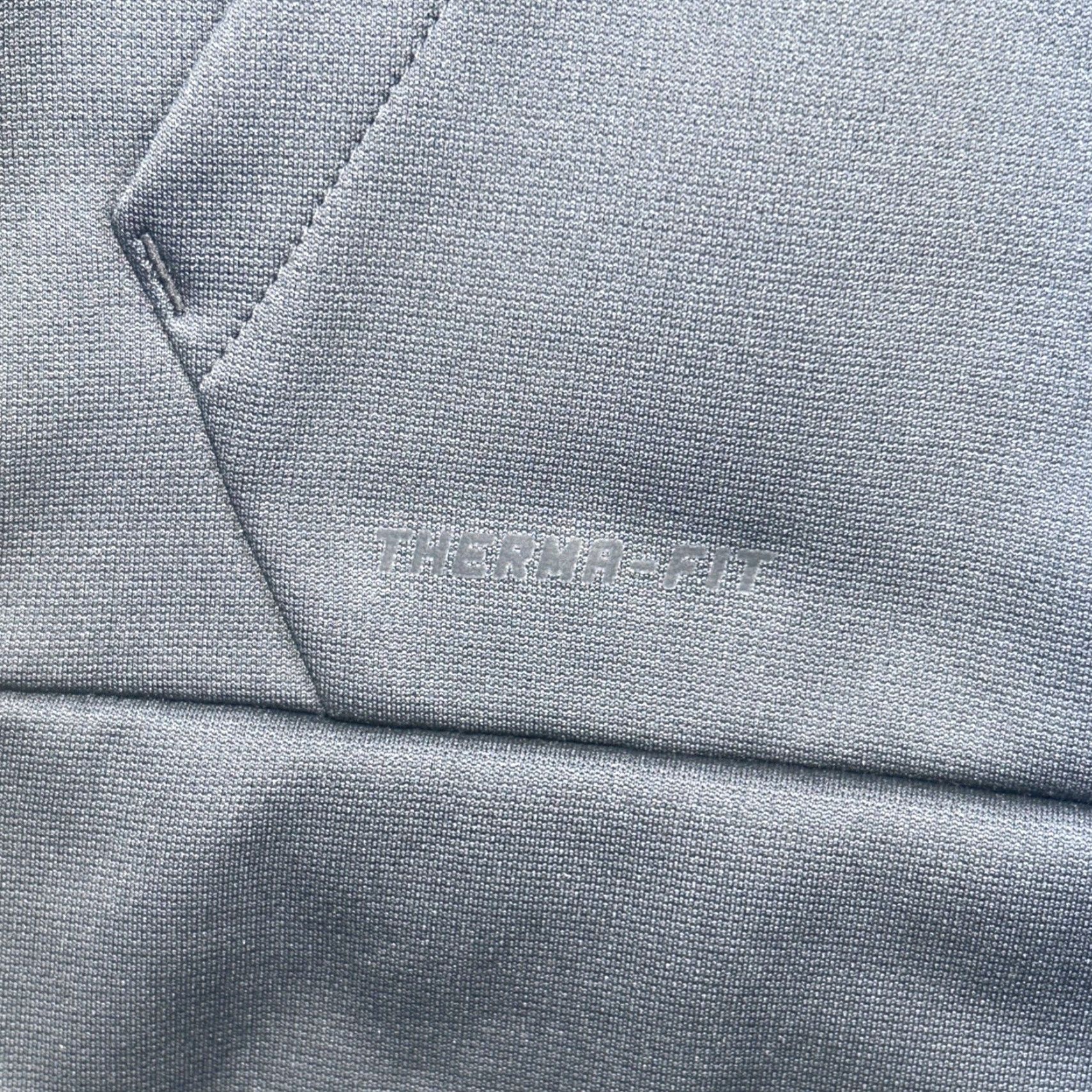 Nike Nike Hoodie Men L Dark Gray Pockets Therma-Fit Sweatshirt Center Swoosh Shirt Size US L / EU 52-54 / 3 - 4 Thumbnail