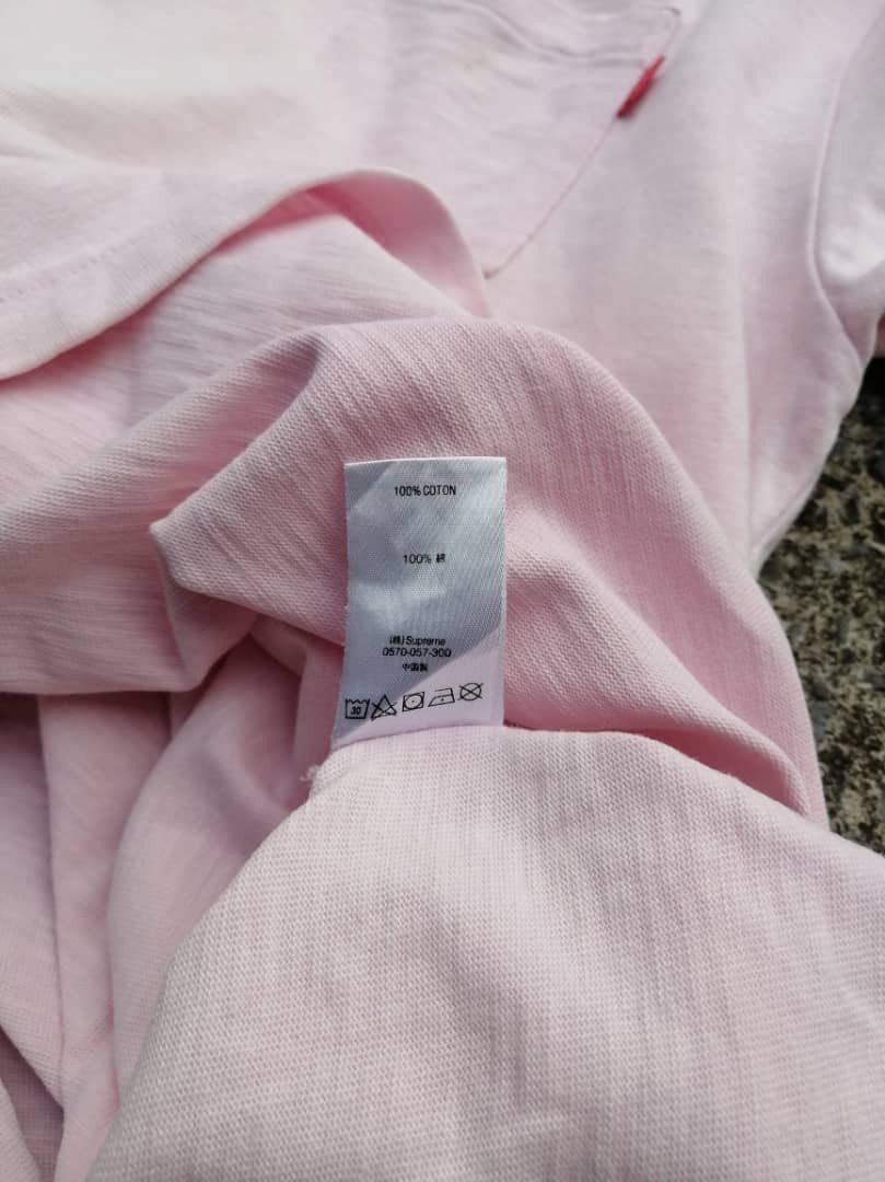 Supreme Supreme Red Tag Plain Pocket Tee Size US M / EU 48-50 / 2 - 10 Thumbnail