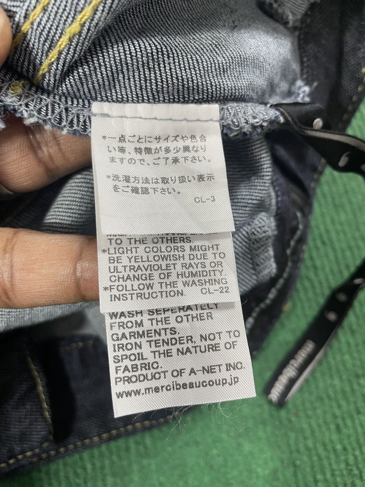 mercibeaucoup Mercibeaucoup Multi Pockets Rare Design Jeans Size US 33 - 13 Thumbnail