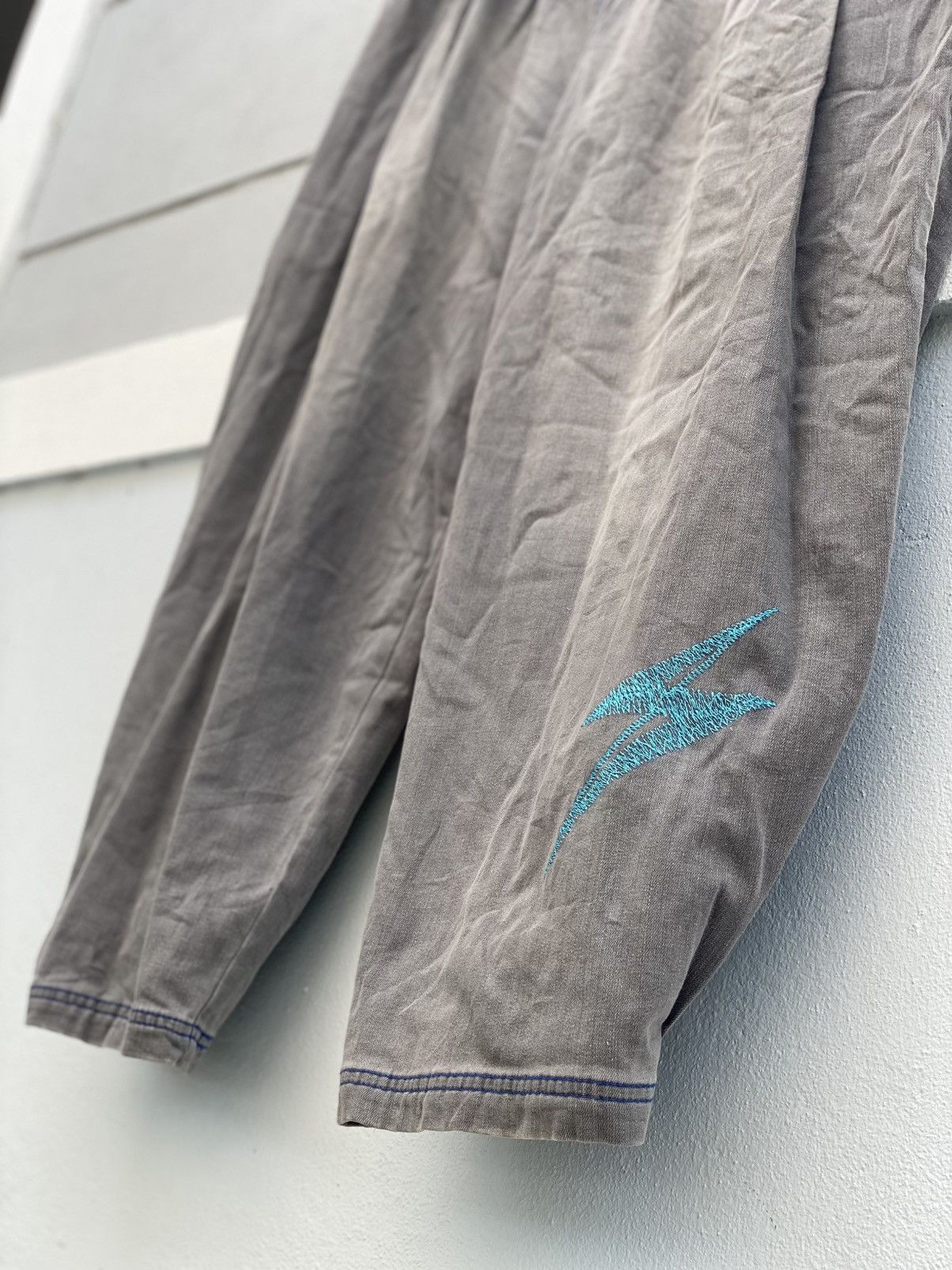 Kansai Yamamoto Vintage Kansai Yamamoto Denim Jeans Baggy Japanese Brand Size US 31 - 6 Thumbnail
