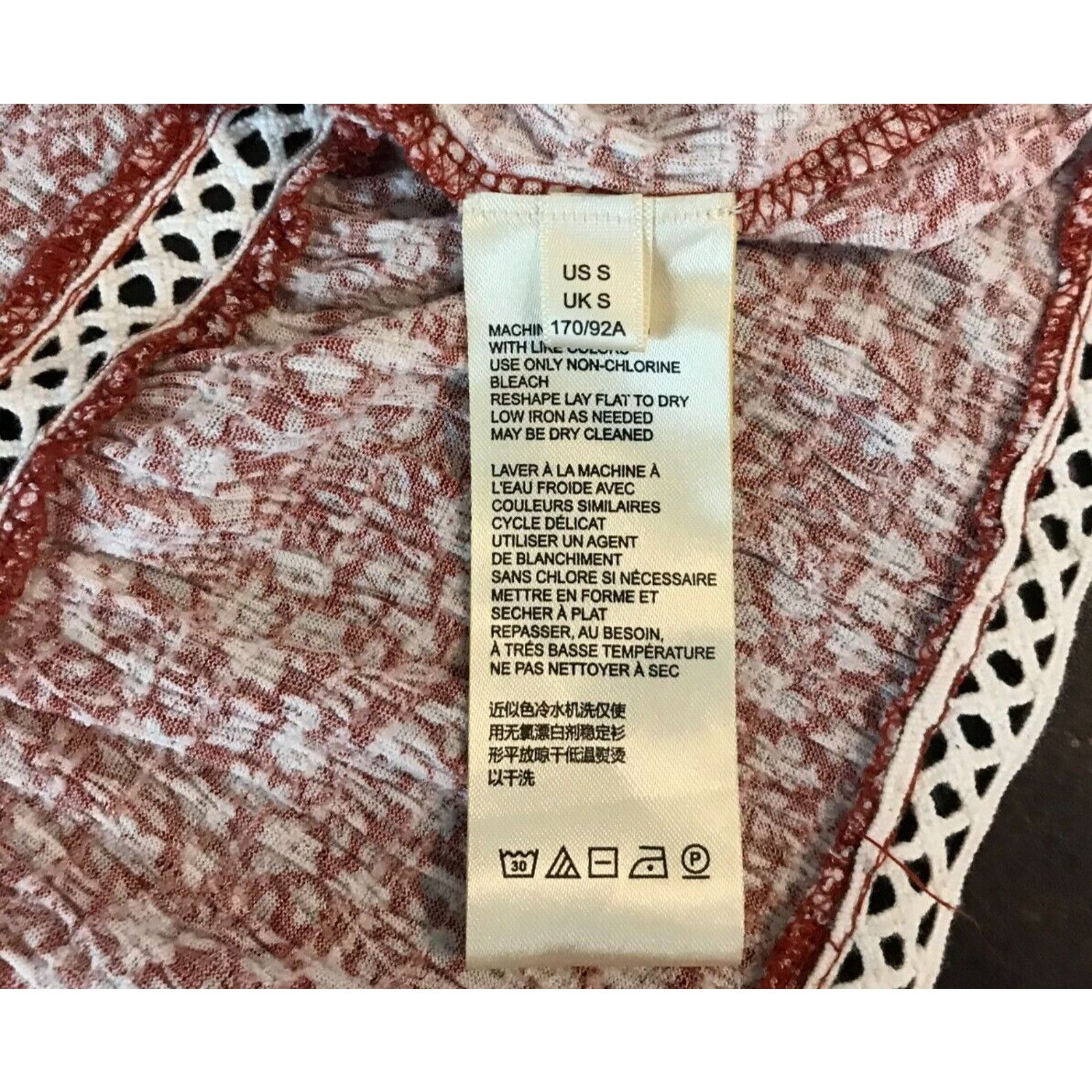 Anthropologie Anthropologie Maeve Quinn Floral and Lace Peplum Top Size S / US 4 / IT 40 - 7 Thumbnail