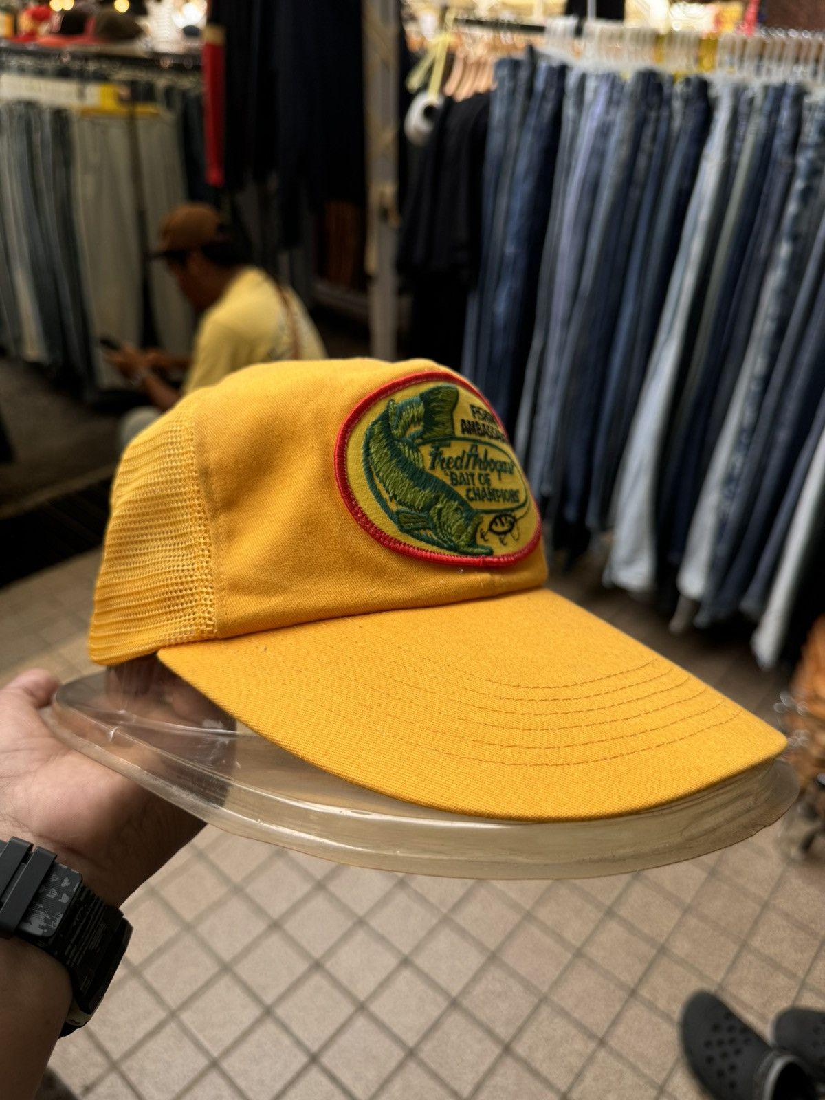 Vintage Vintage 80s Trucker Daiwa Fishing Outdoor Size ONE SIZE - 2 Thumbnail
