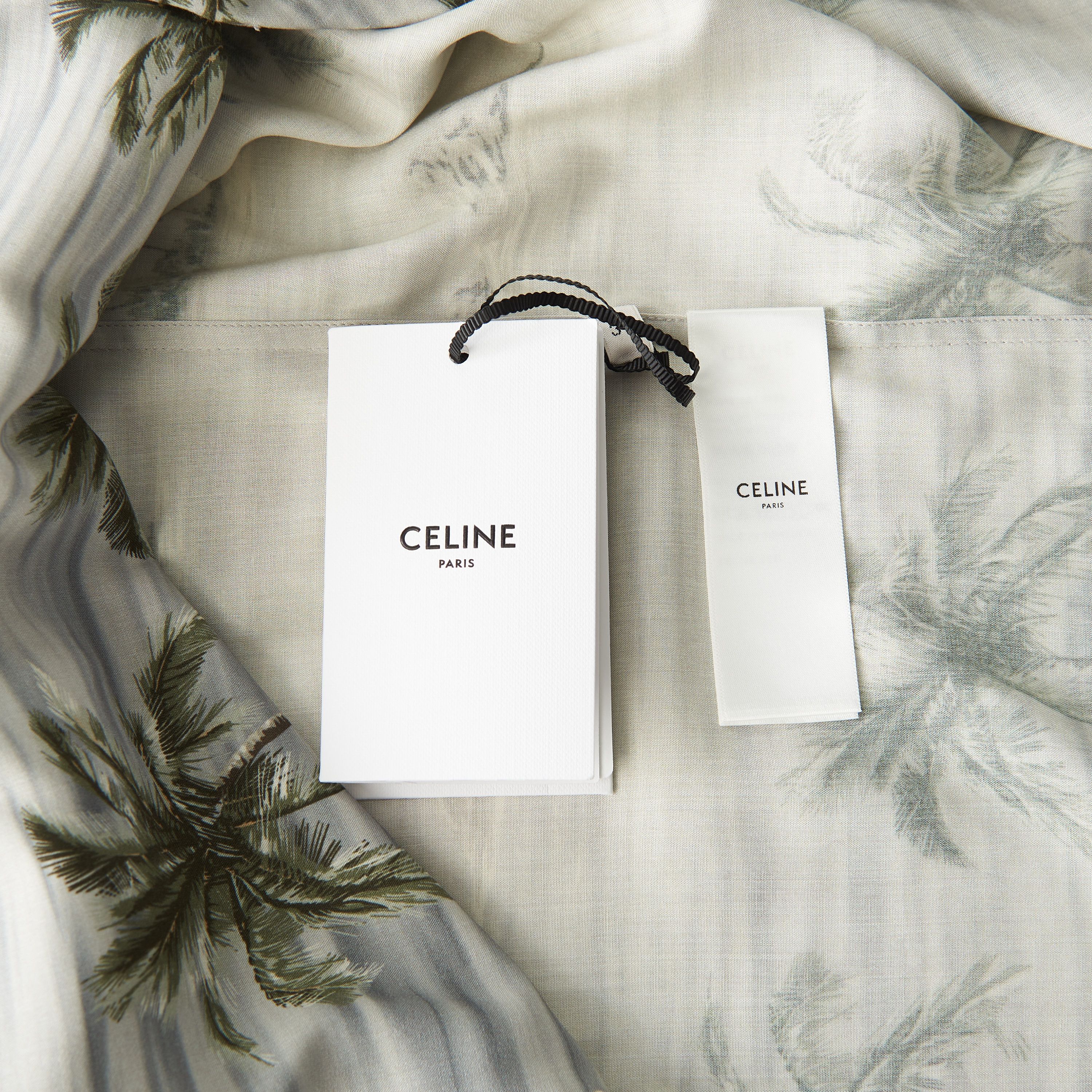 Celine Loose Hawaiian Shirt - Archipelago Print Viscose Size US M / EU 48-50 / 2 - 9 Thumbnail