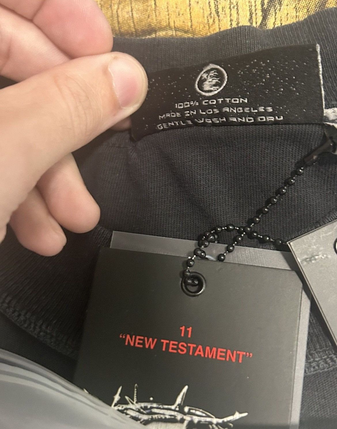 HELLSTAR HELLSTAR UNRELEASED CAPSULE 11 “New Testament” Tee Sz M New Size US M / EU 48-50 / 2 - 4 Thumbnail
