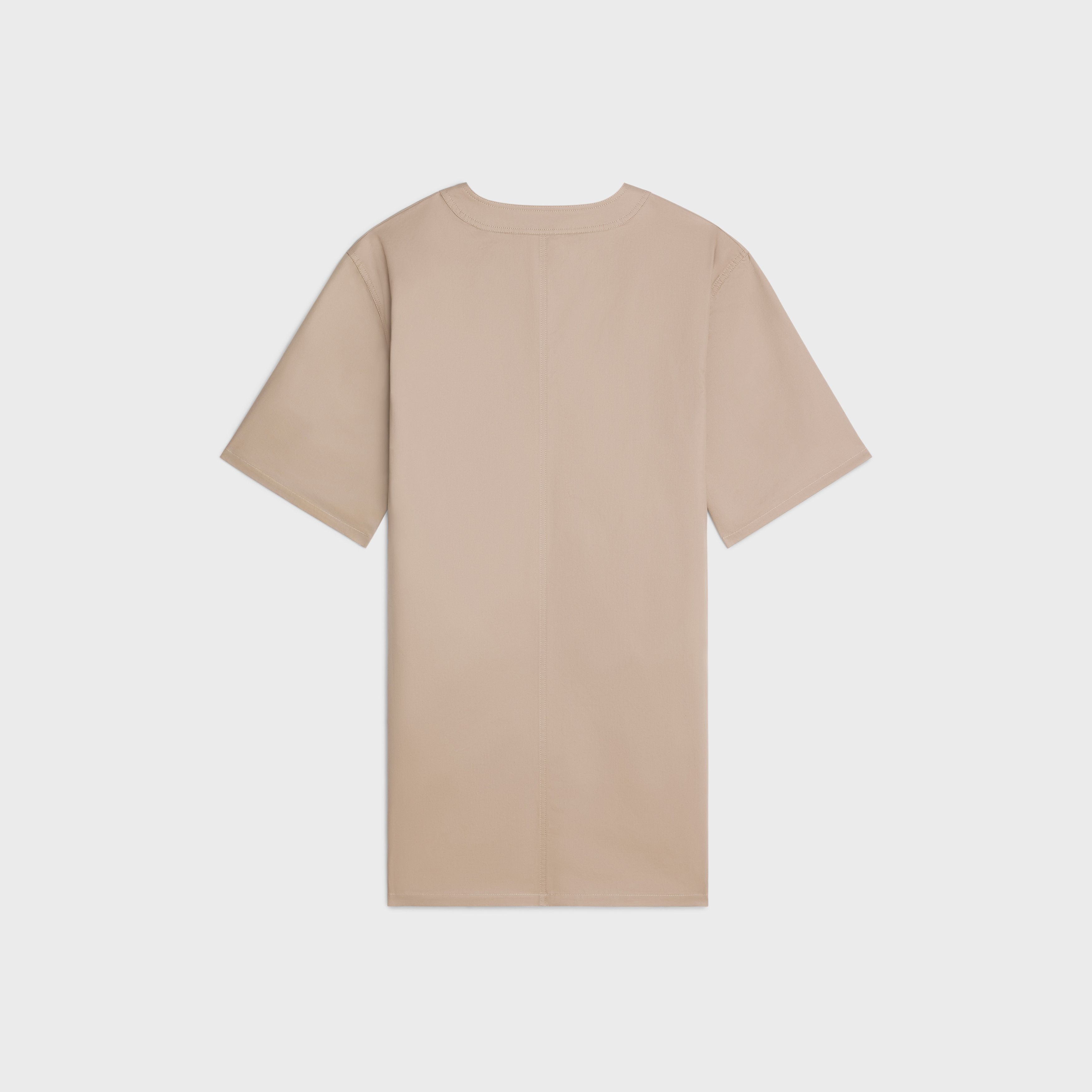 Celine o1w1db11124 Skate Light Gabardine Dress in Beige Size XS / US 0-2 / IT 36-38 - 2 Thumbnail