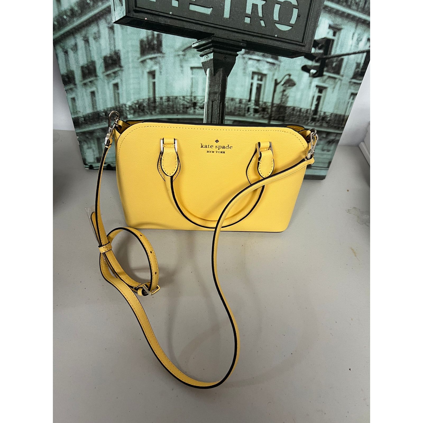 Kate Spade Kate Spade WKR00438 Darcy Small Dome Satchel Crossbody Size ONE SIZE - 5 Thumbnail
