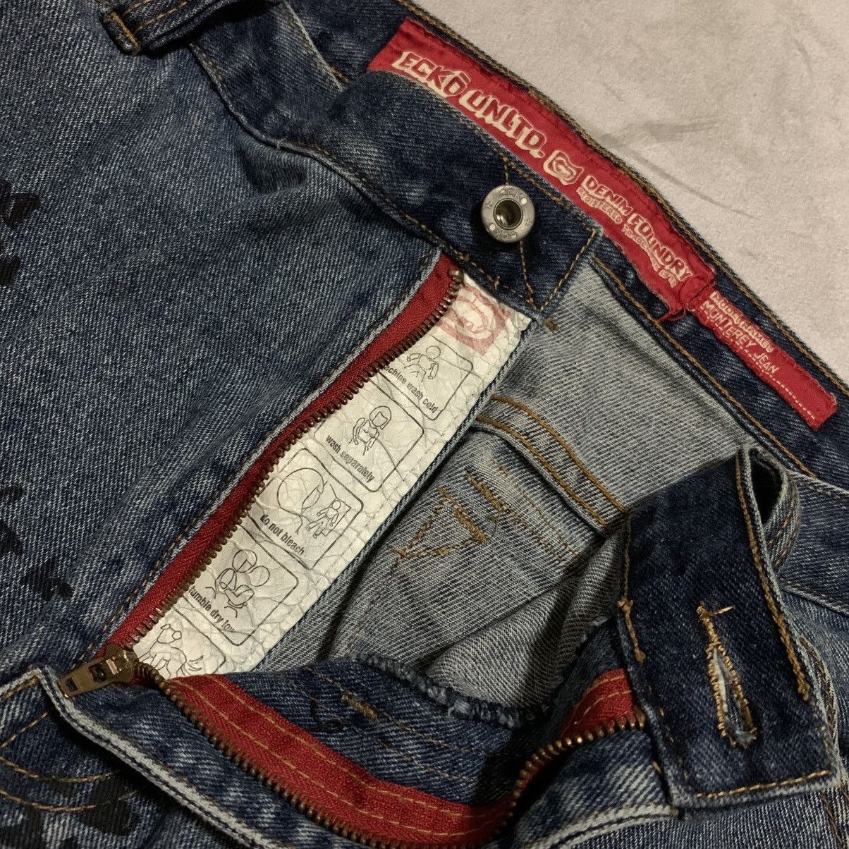 Ecko Unltd. Ecko Unltd. x Jimi Hendrix Carpenter Denim Baggy Jeans Size US 38 / EU 54 - 4 Thumbnail