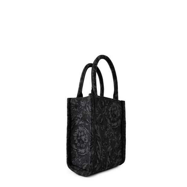 Versace o1g2r1mq0824 Size: OS / Barocco Athena Tote Bag in Black Size ONE SIZE - 2 Thumbnail