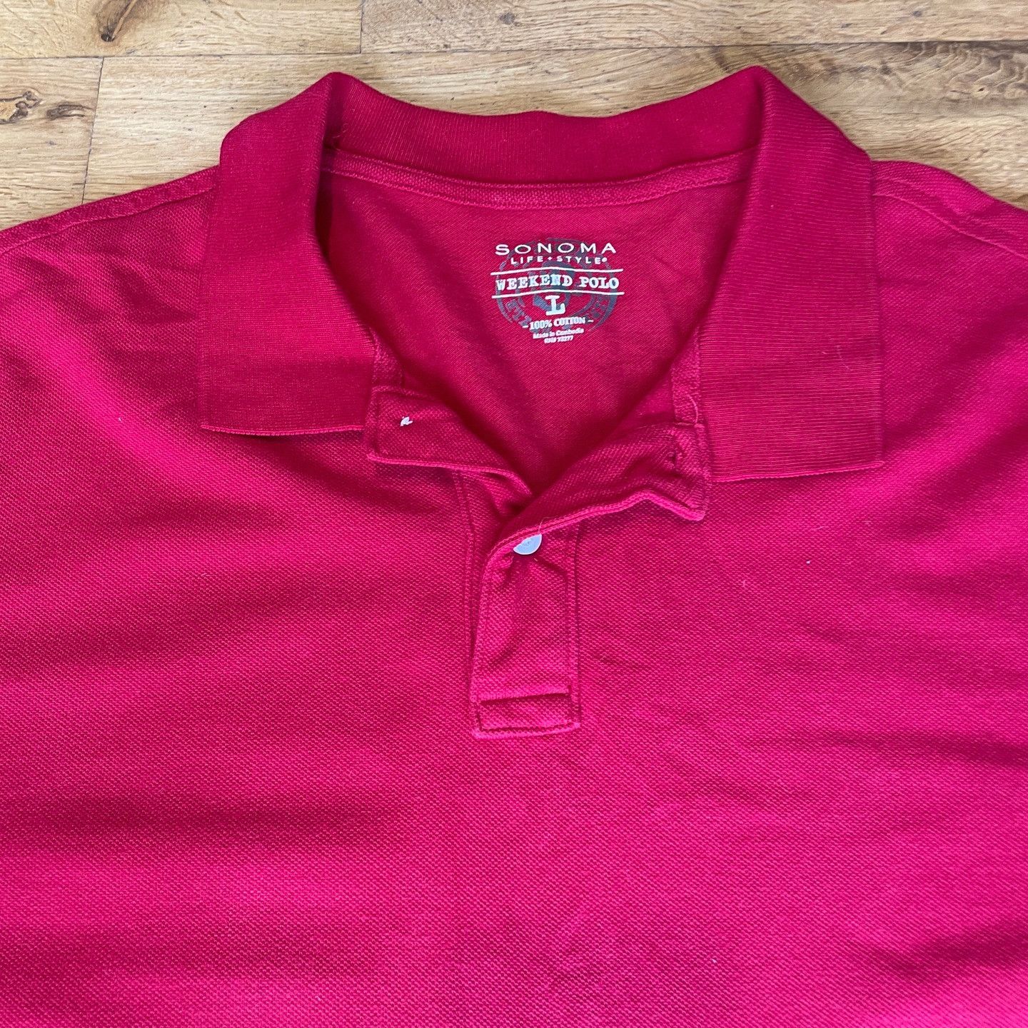 Sonoma × Vintage Sonoma Men's Fashion Classic Polo Shirt Size L Size US L / EU 52-54 / 3 - 3 Thumbnail