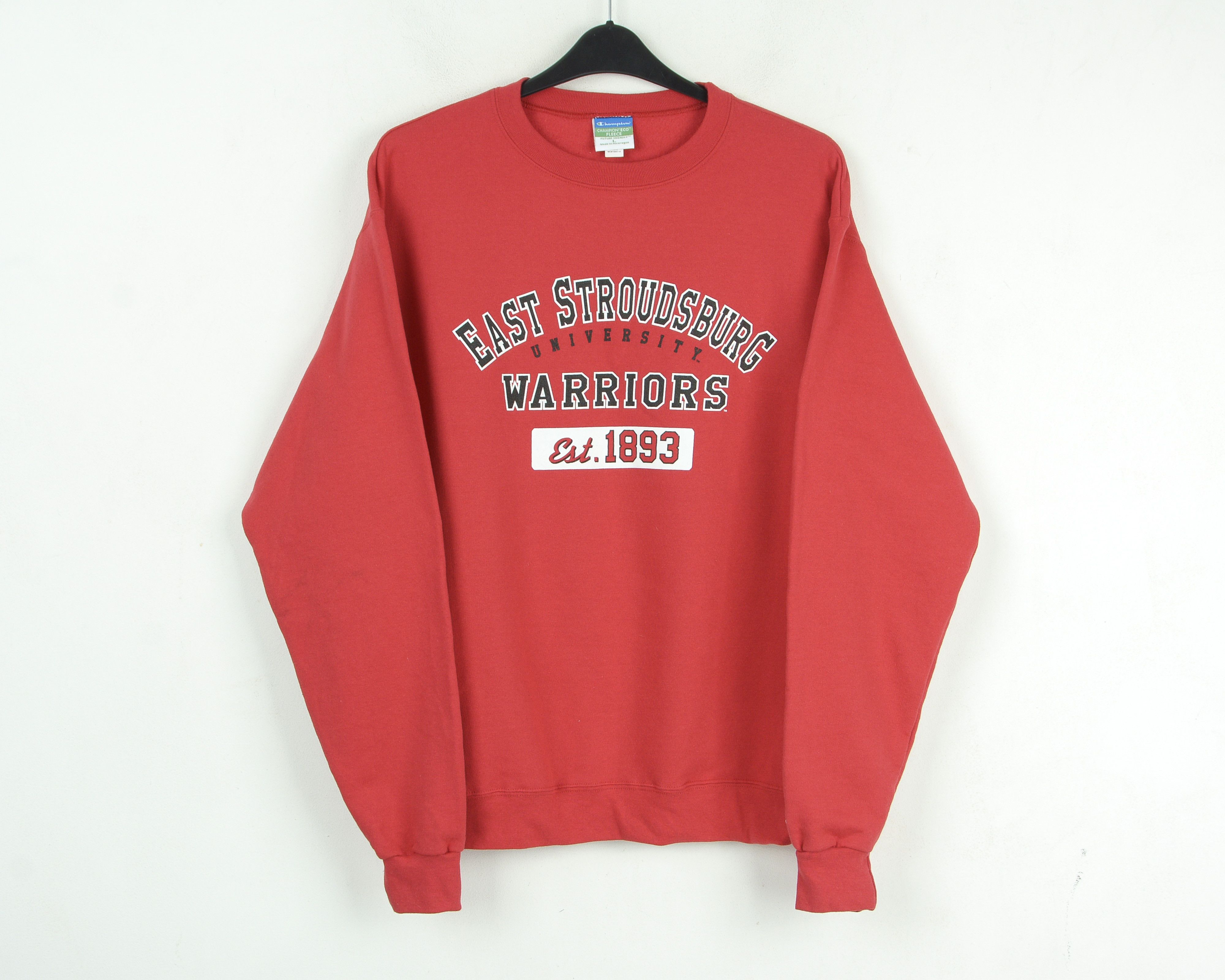 Champion East Stroudsburg Warriors University Sweatshirt Jumper ESU Size US L / EU 52-54 / 3 - 2 Thumbnail