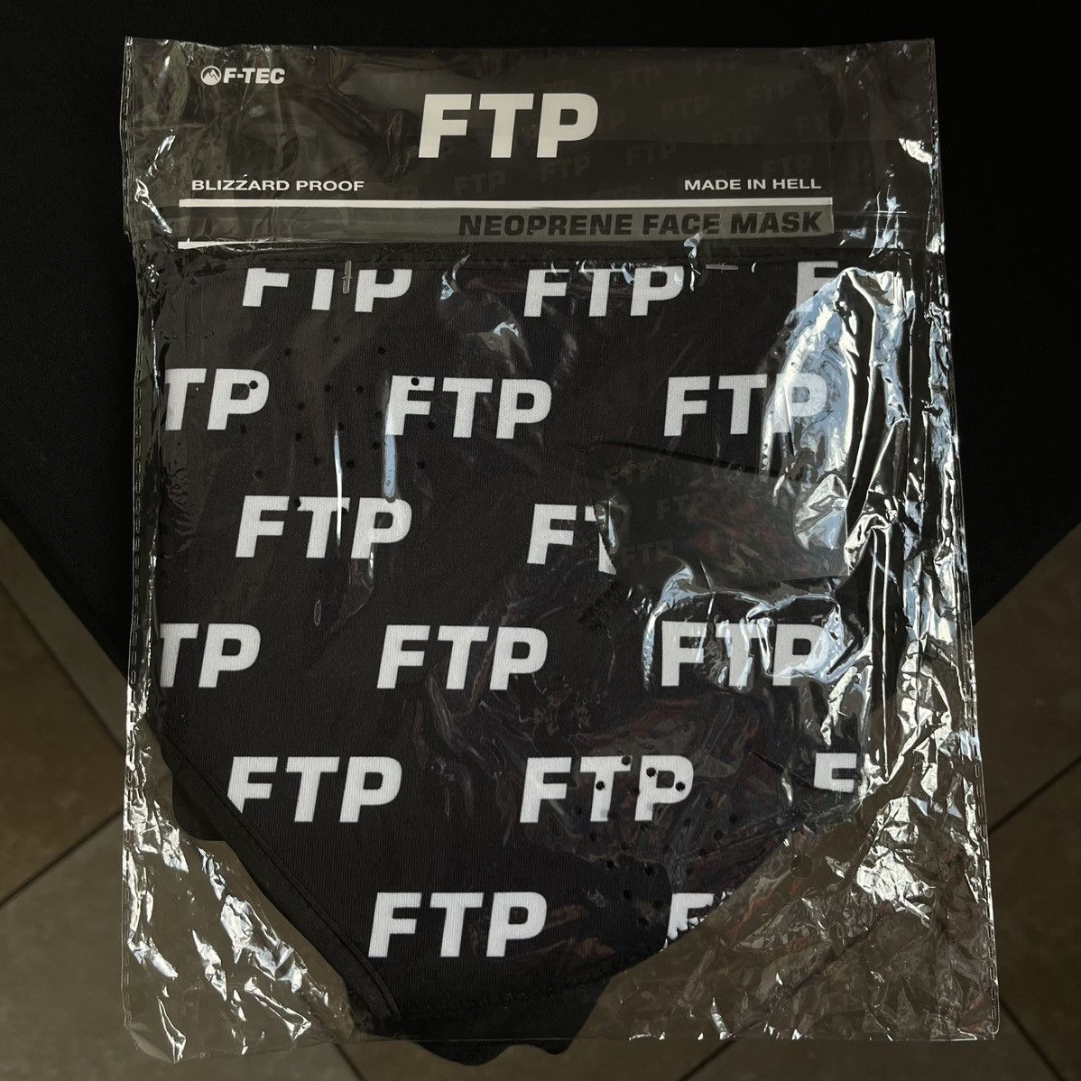 Fuck The Population 2023’ Fuck The Population FTP Allover Neoprene Face Mask O/S Size ONE SIZE - 1 Thumbnail