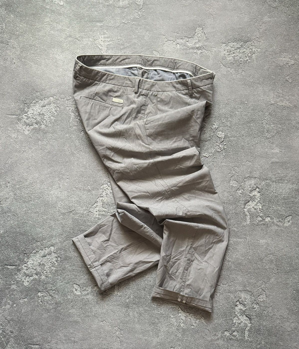 Hugo Boss Hugo boss 40/32 chino pant trouser white salvage Size US 40 / EU 56 - 1 Thumbnail