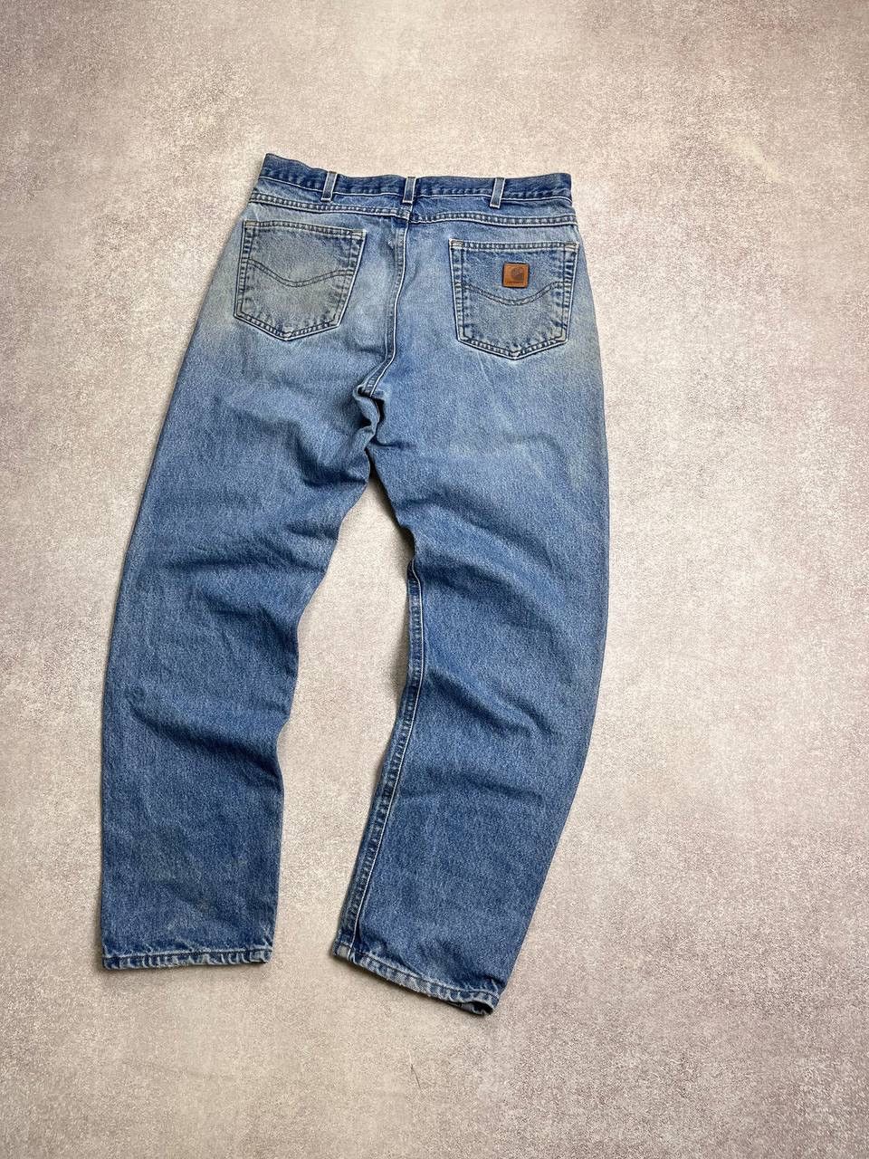 Carhartt × Vintage Vintage Carhartt Relaxed Baggy Jeans Y2K 34x32 Size US 34 / EU 50 - 3 Thumbnail