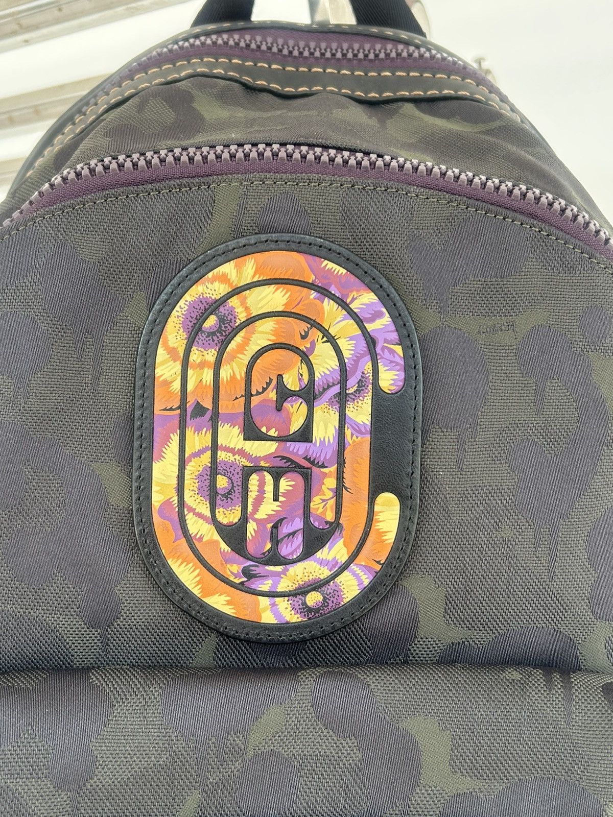 Coach A/W 19 Coach X Kaffe Fassett Leather Bagpack Size ONE SIZE - 4 Thumbnail