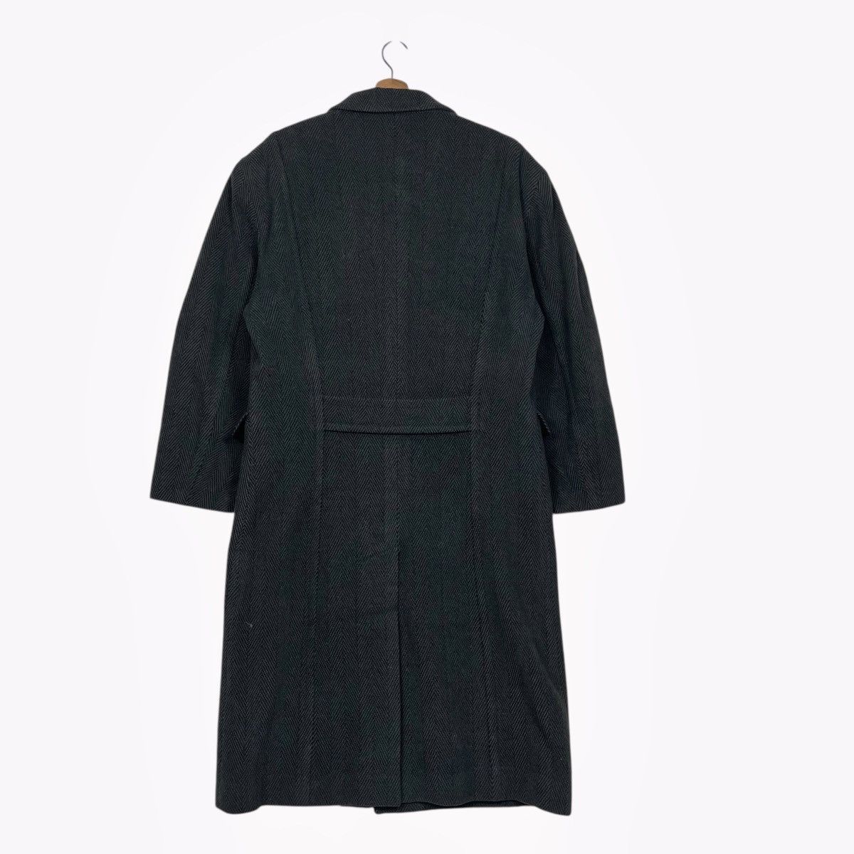 Thierry Mugler Vintage Thierry Mugler Herringbone Wool Coat Size US M / EU 48-50 / 2 - 8 Thumbnail