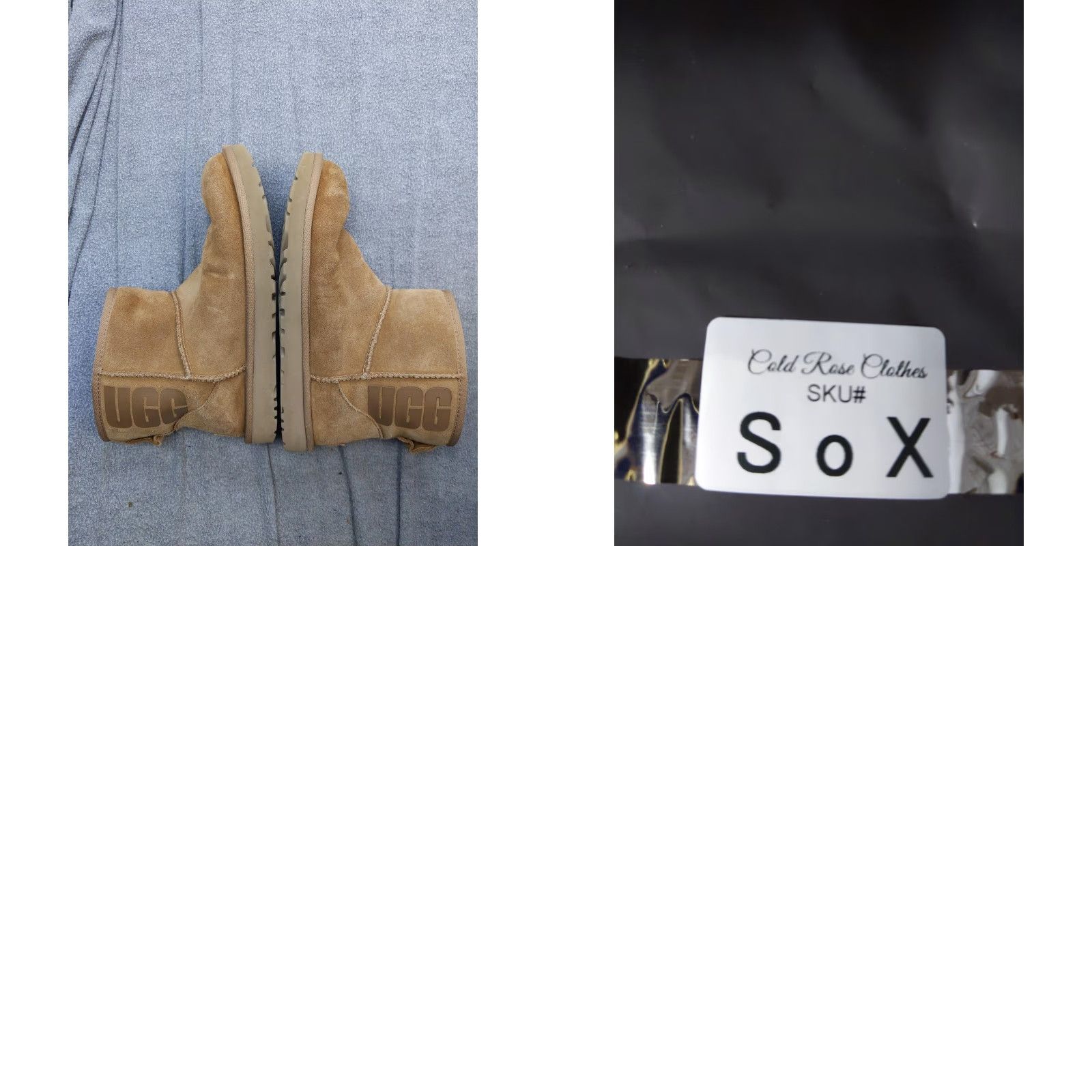 Ugg UGG Boots Womens Size 9 Brown Suede Ankle Shearling Logo Pull On Booties Size US 9 / IT 39 - 9 Thumbnail
