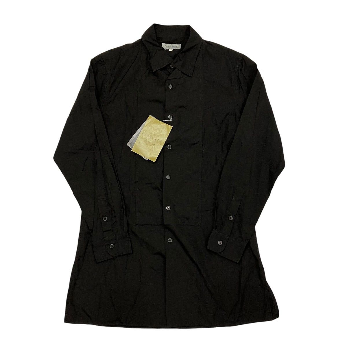 Yohji Yamamoto yohji yamamotoBroad Shirt Long Shirt HE-B11-001 Size US M / EU 48-50 / 2 - 1 Thumbnail