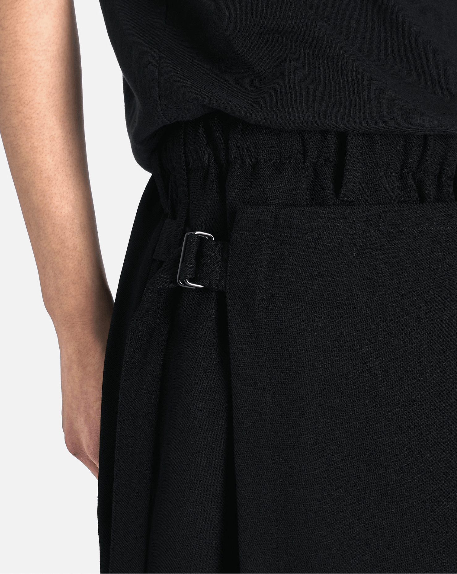 Yohji Yamamoto Yohji Yamamoto Pour Homme - Army Gabardine Wrap Pants Size US 30 / EU 46 - 6 Thumbnail