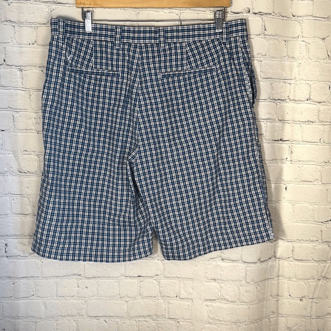 Callaway Callaway Mens Ultimum Performance Blue Plaid Golf Shorts 38 Blue Chino Regular Mens Short 38 Size US 38 / EU 54 - 5 Thumbnail