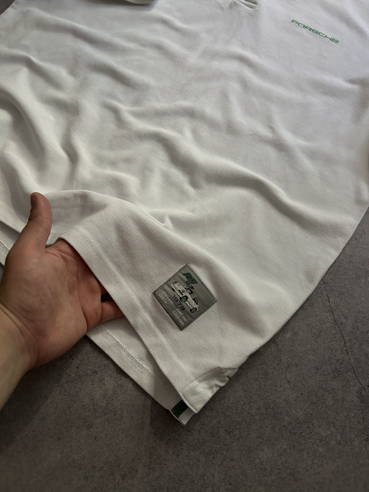 Porsche Design ❗️Rare❗️Porsche Rs 2.7 Collections polos mens white size Xl Size US XL / EU 56 / 4 - 6 Thumbnail