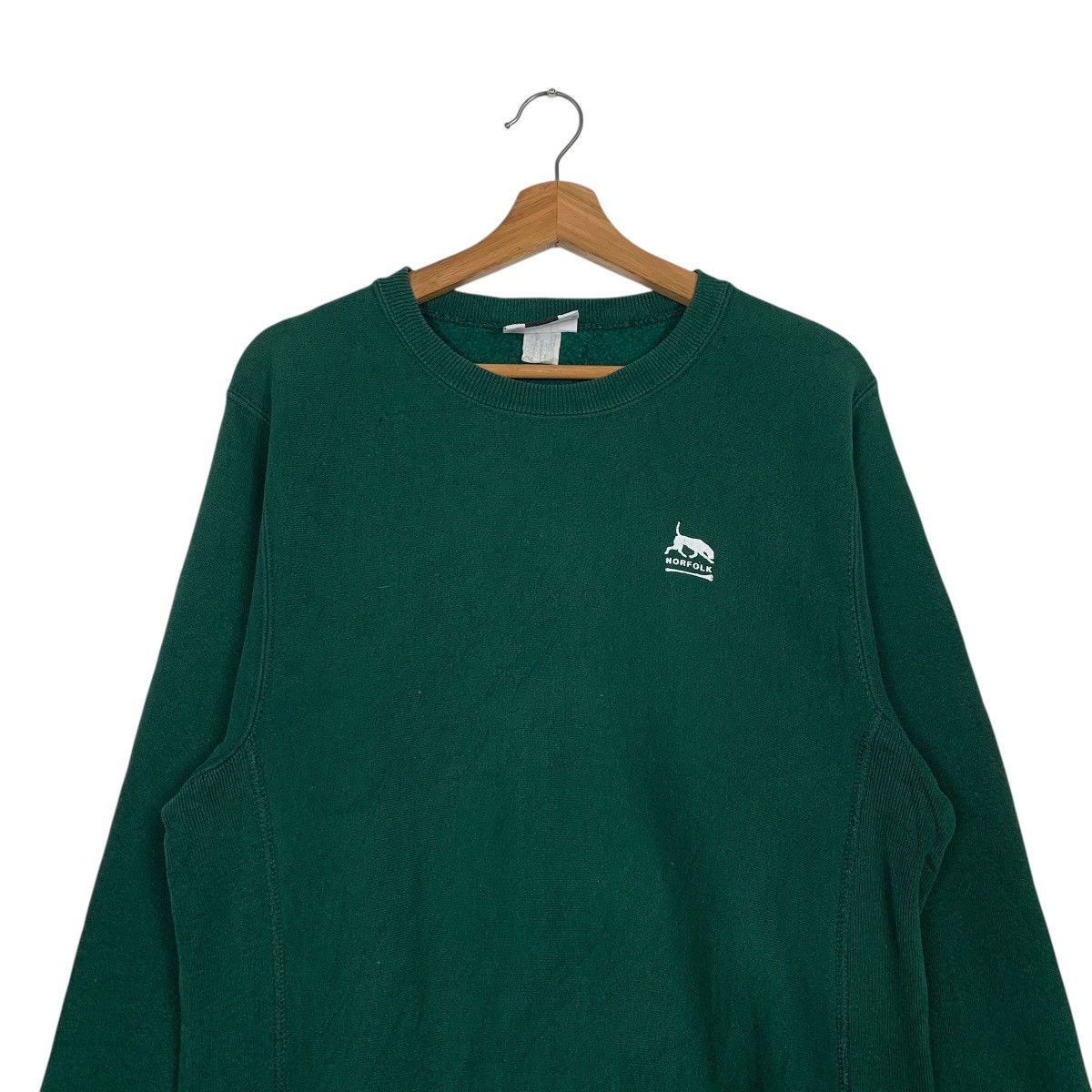Lee Vintage Norfolk Green Crewneck Sweatshirt Size US S / EU 44-46 / 1 - 2 Thumbnail