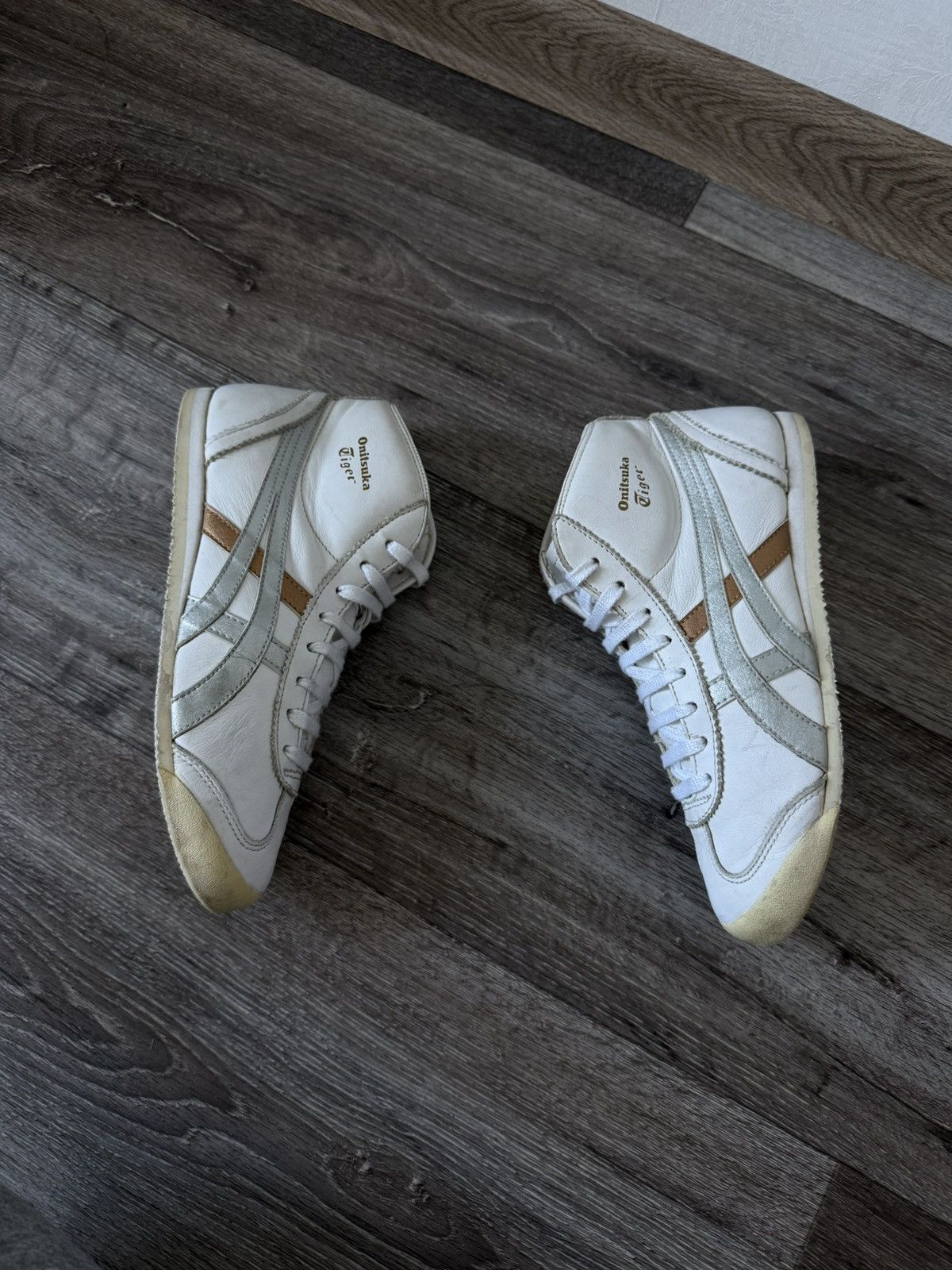 Asics Asics Onitsuka Tiger High Tokyo Vintage Leather SneakerShoes Size US 5 / IT 35 - 2 Thumbnail