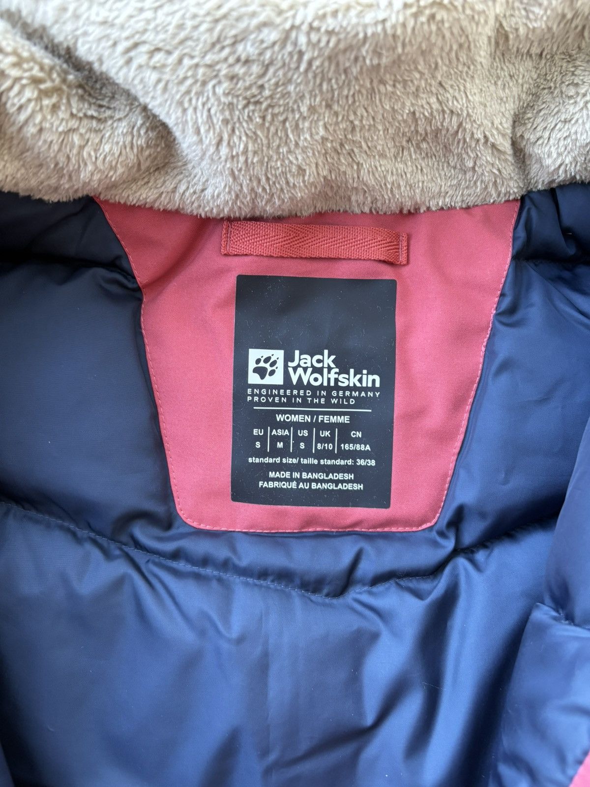 Jack Wolfskin Jack Wolfskin WINTERTOR PARKA Coral Size M / US 6-8 / IT 42-44 - 6 Thumbnail