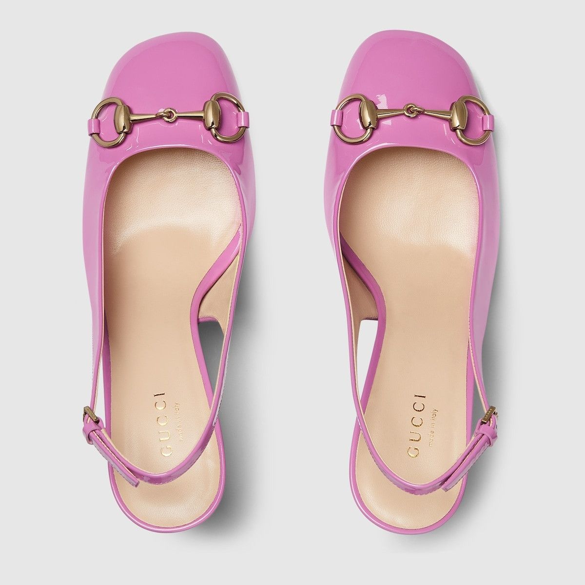 Gucci oc11z1025 Horsebit Slingback in Pink Size US 9 / IT 39 - 5 Thumbnail