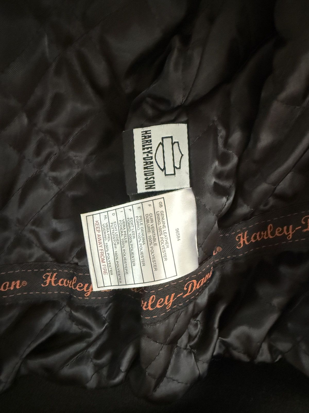 Harley Davidson Harley-Davidson Vintage Leather Jacket Size S Size S / US 4 / IT 40 - 2 Thumbnail