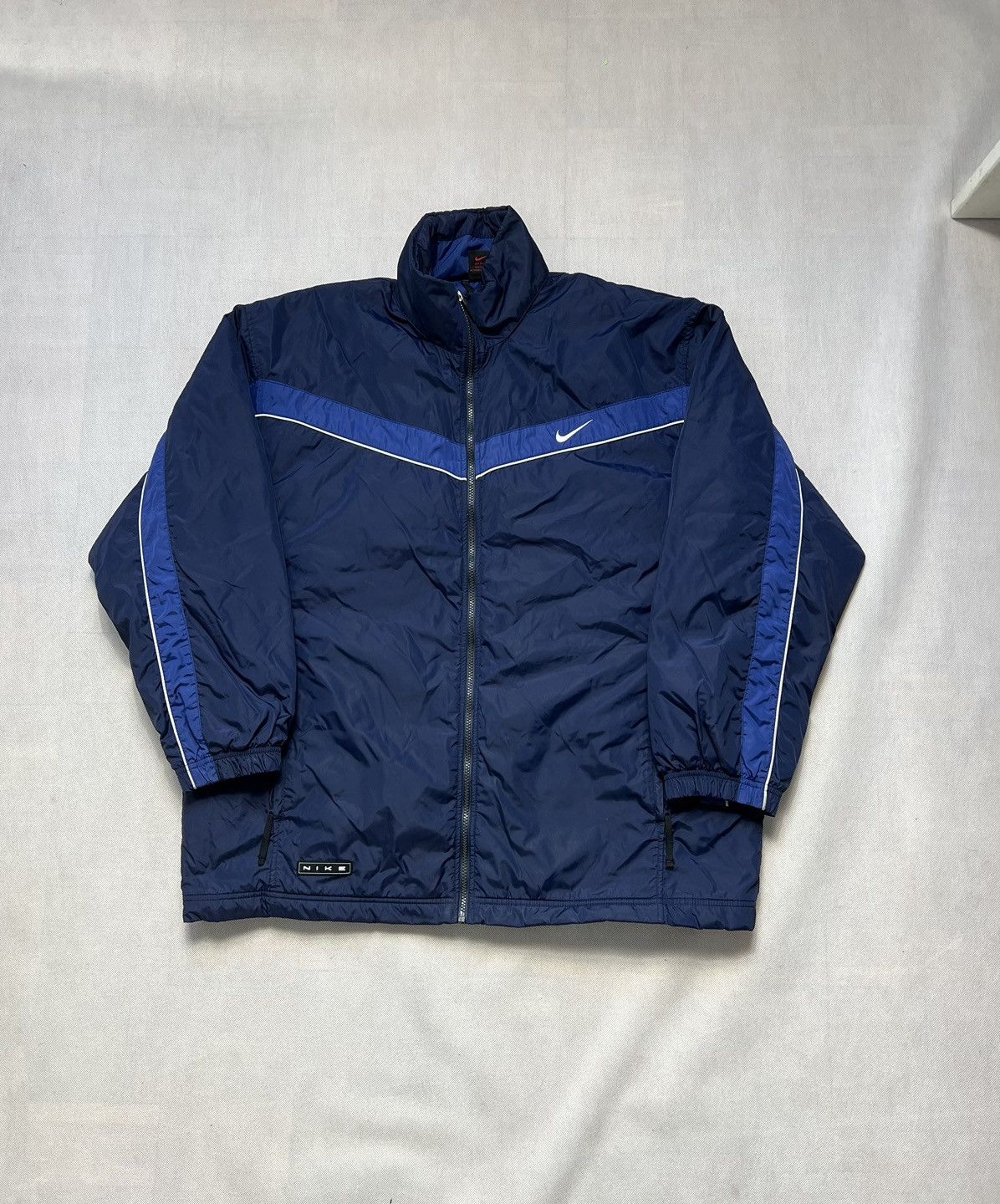 Nike × Vintage Winter Jacket Nike vintage 90’s zipped logo baggy Size US L / EU 52-54 / 3 - 2 Thumbnail