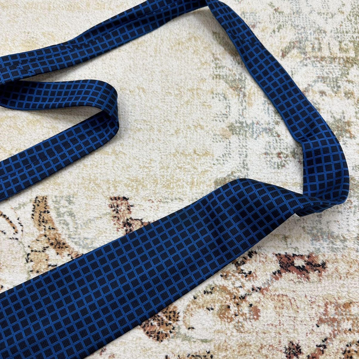 Designer Vintage Hudson & Oates Tie Made In England 90s Old Money Y2K Size ONE SIZE - 4 Thumbnail
